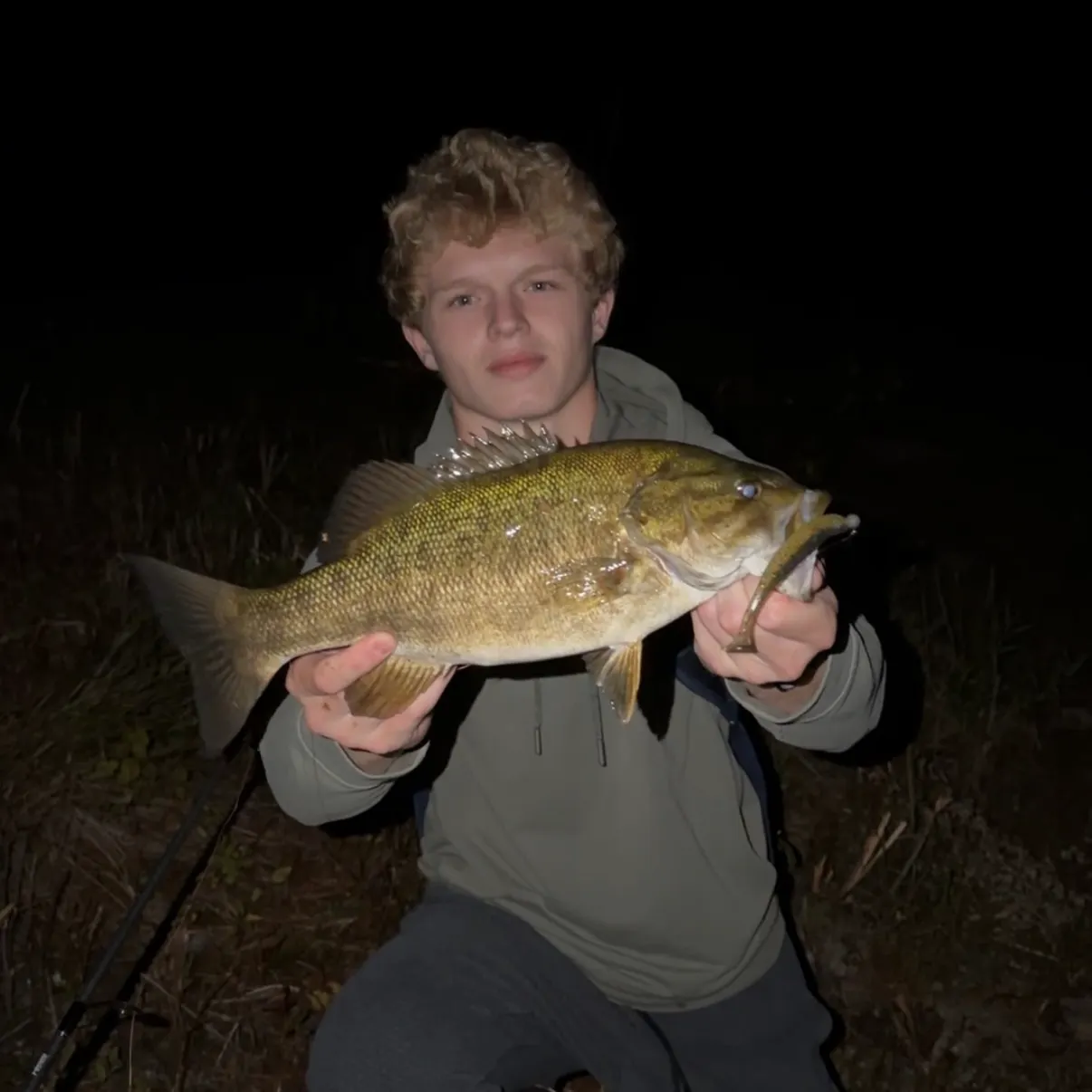 Smallmouth bass caught on Fishbrain
