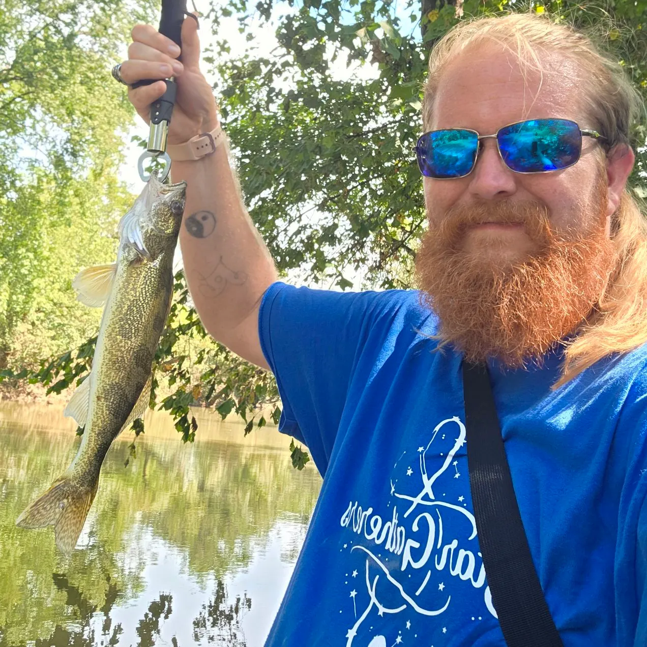 Walleye caught on Fishbrain