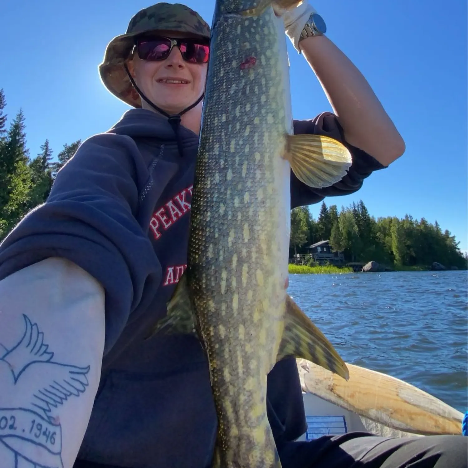 recently logged catches