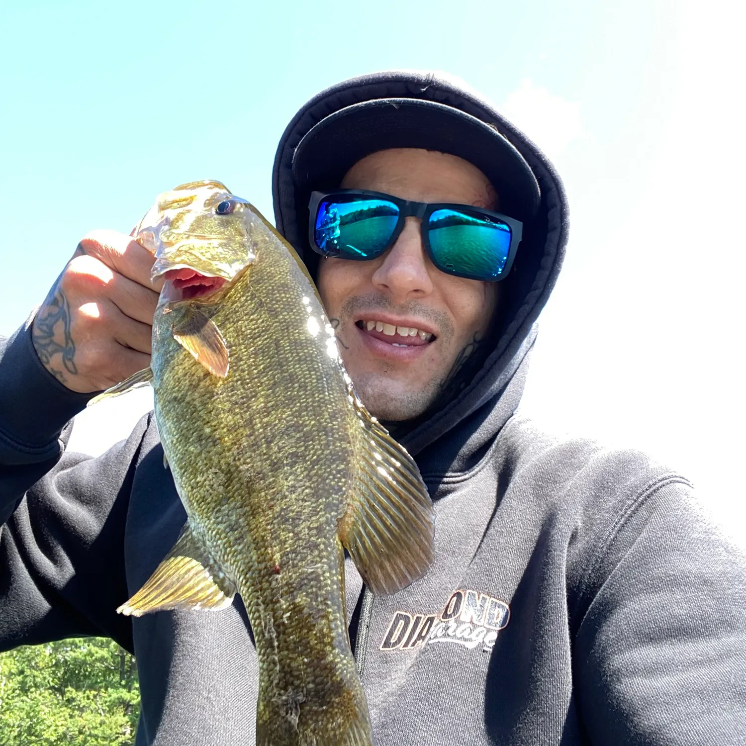 Smallmouth bass caught on Fishbrain