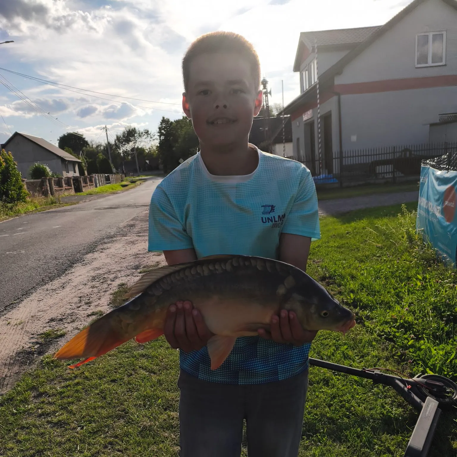 Leather carp caught on Fishbrain