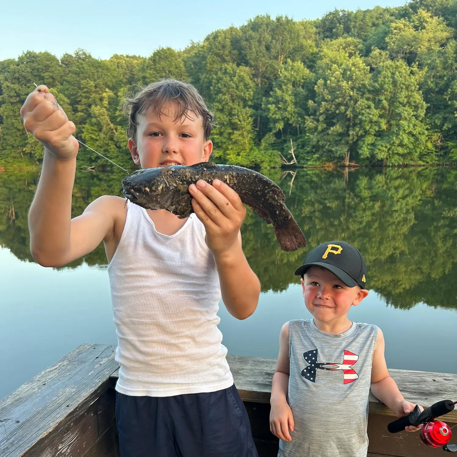 The most recent Flathead catfish catches on Fishbrain