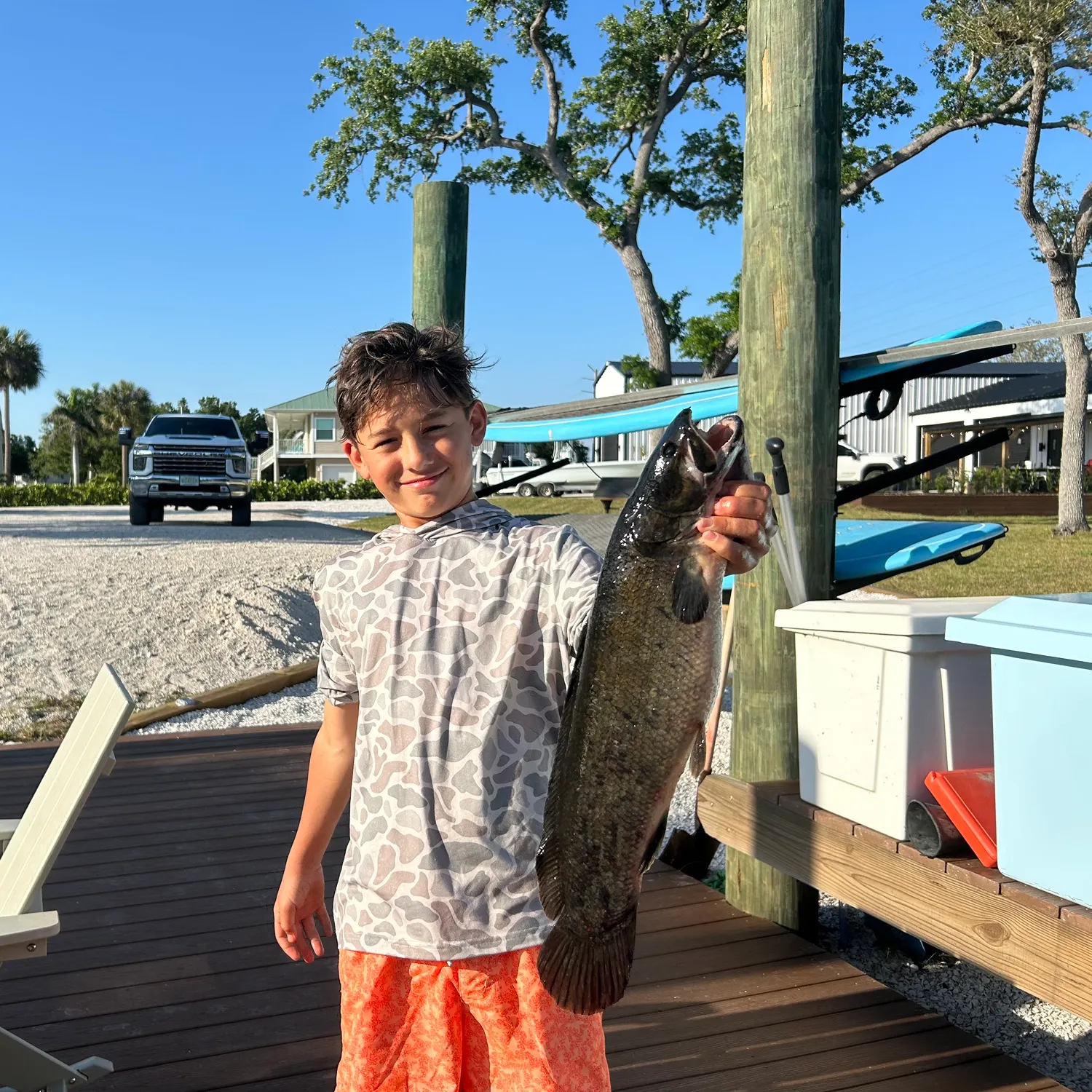 recently logged catches