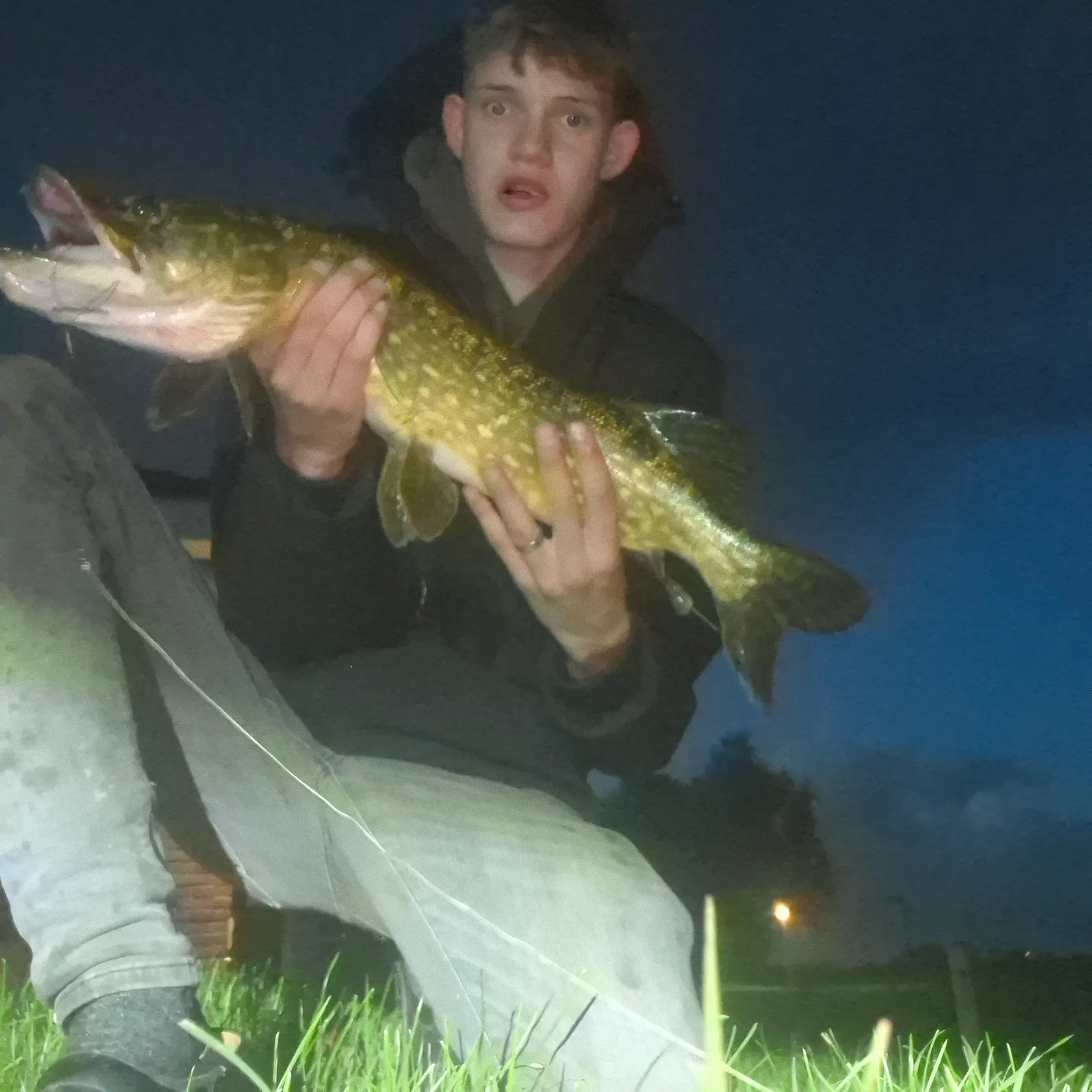 Northern pike caught on Fishbrain