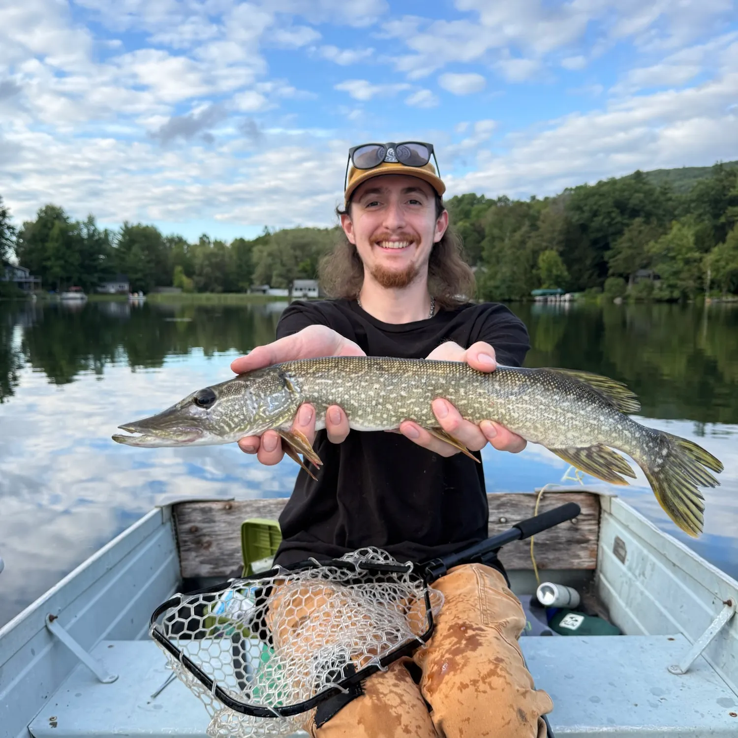 Northern pike caught on Fishbrain