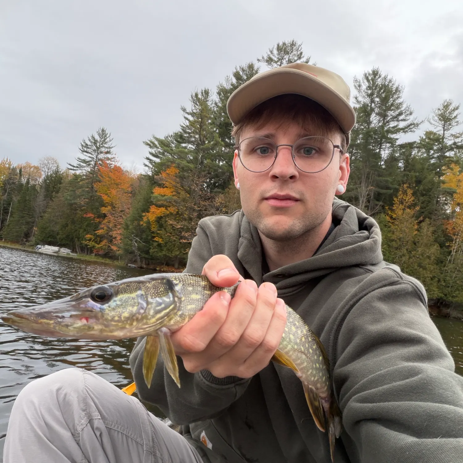 Northern pike caught on Fishbrain