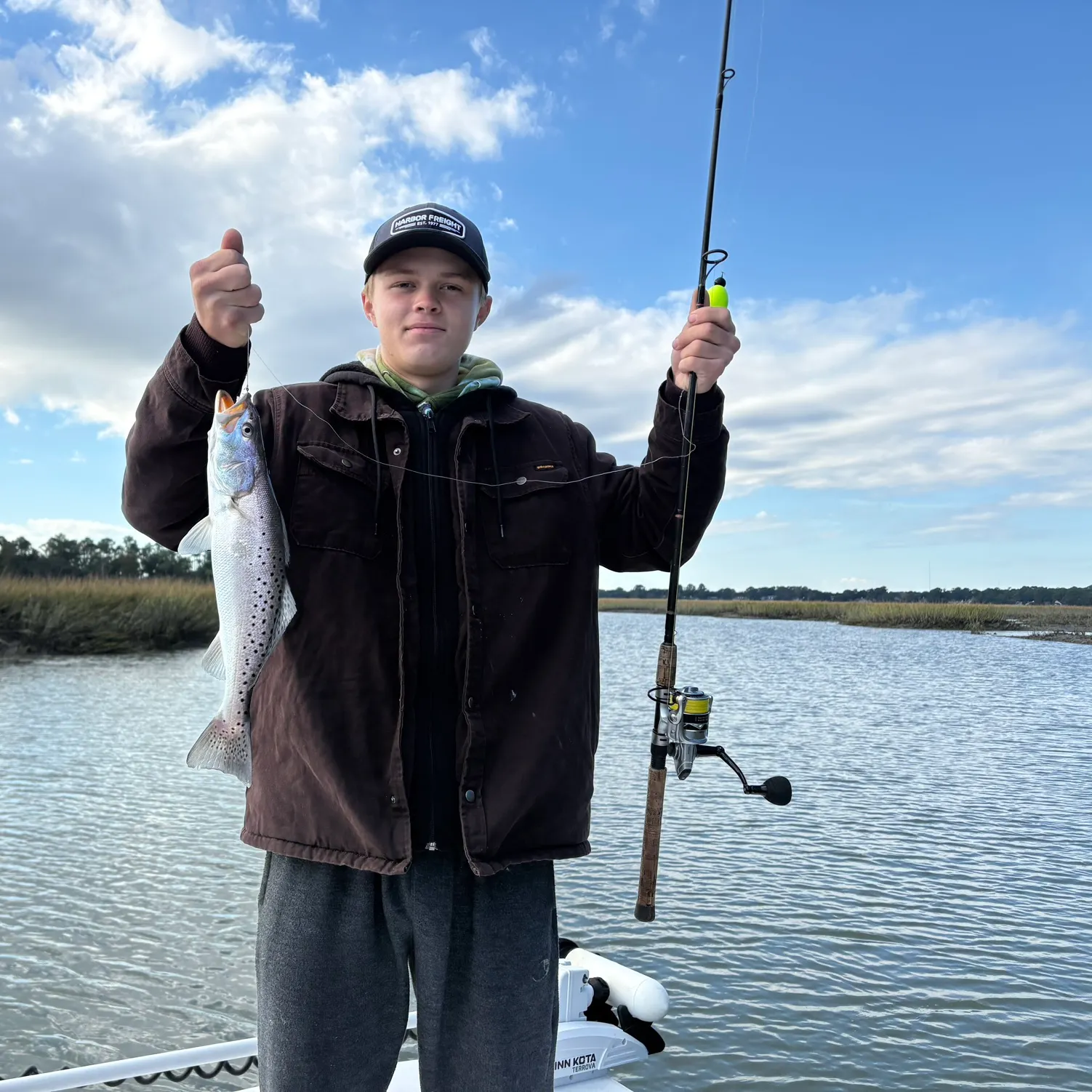 recently logged catches