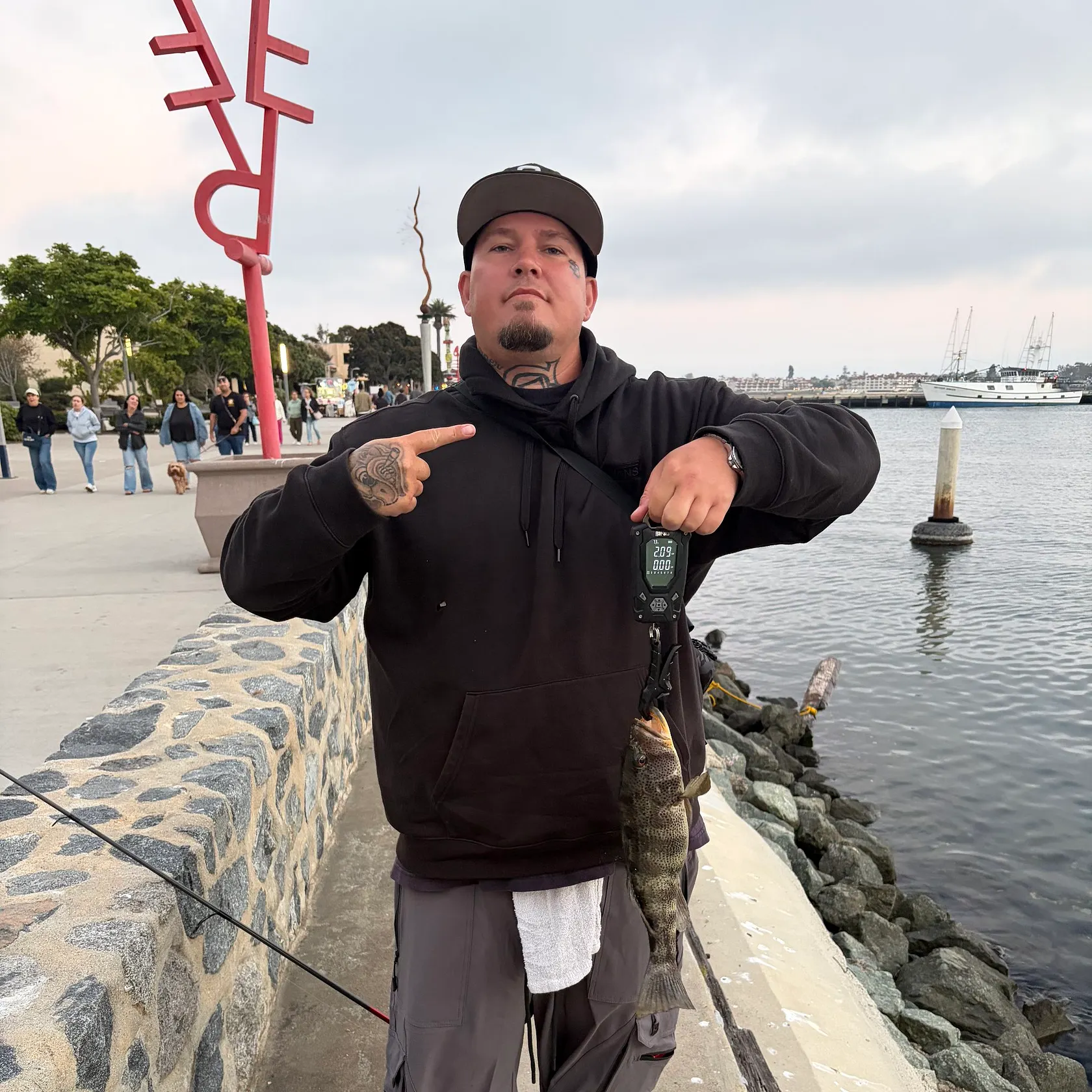 recently logged catches