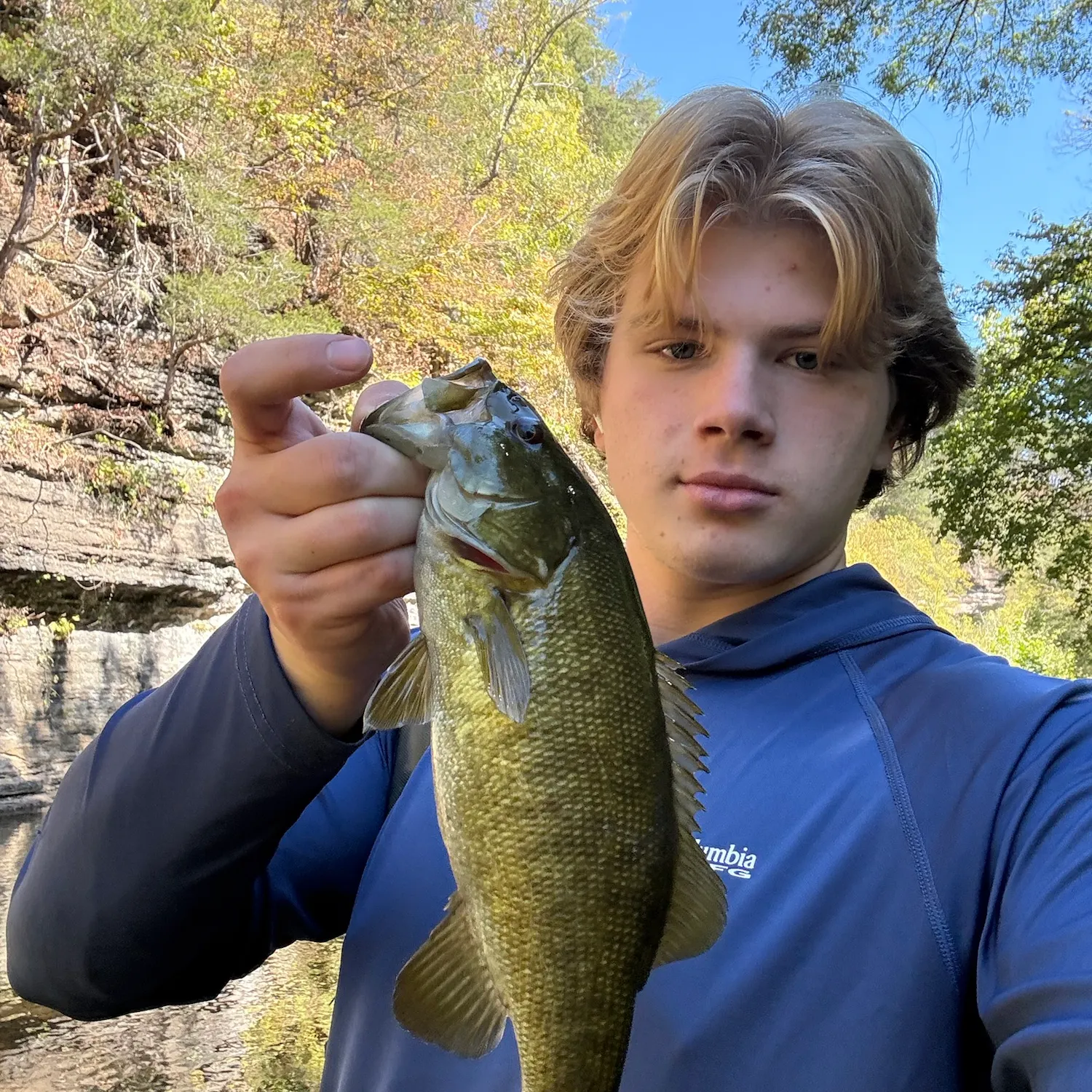 Smallmouth bass caught on Fishbrain