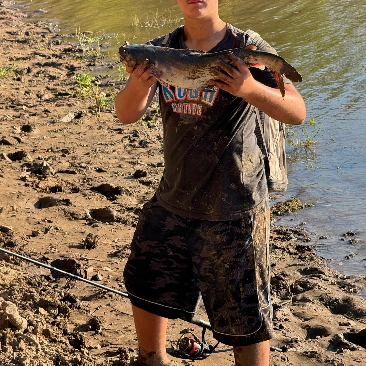 Channel catfish caught on Fishbrain