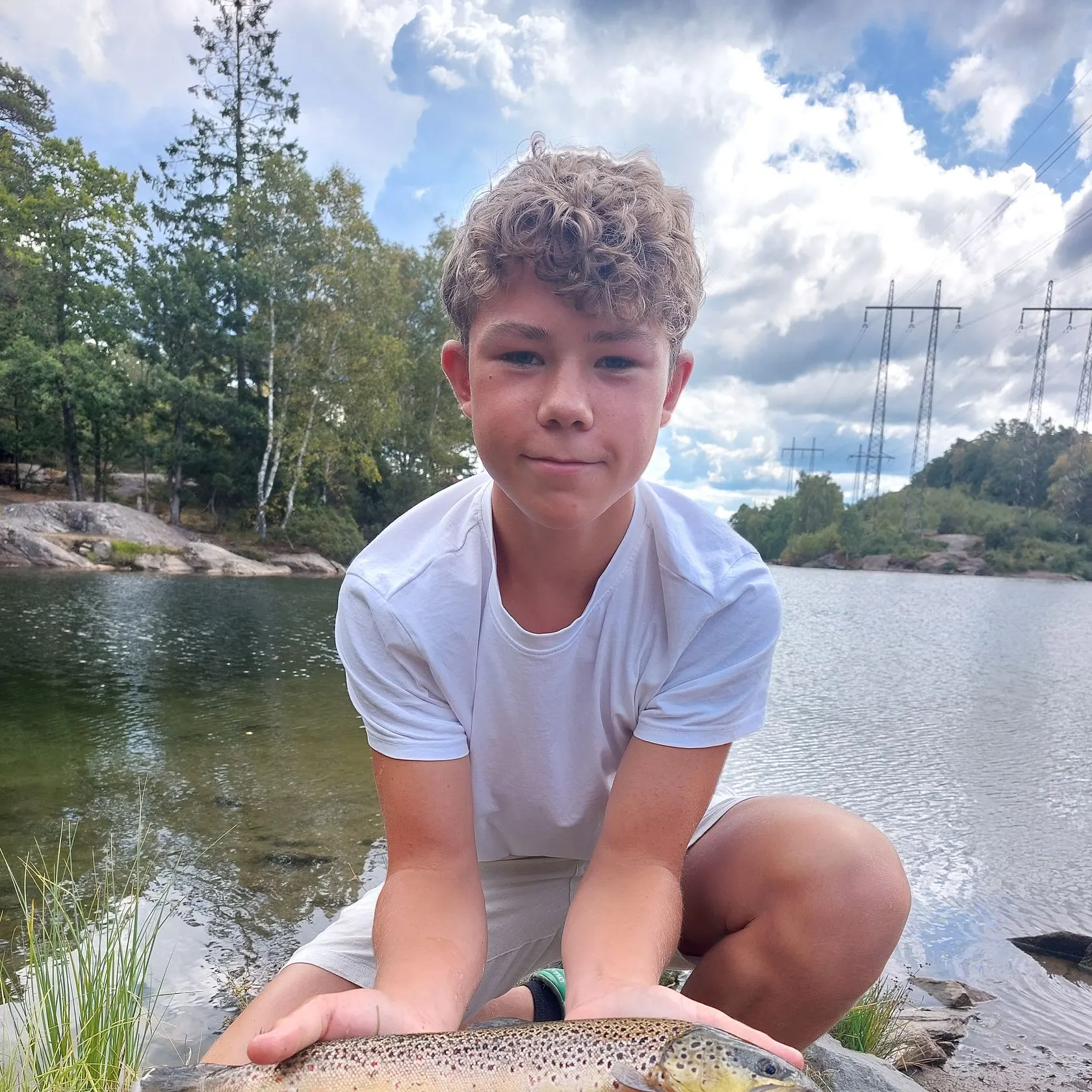 Brown trout caught on Fishbrain