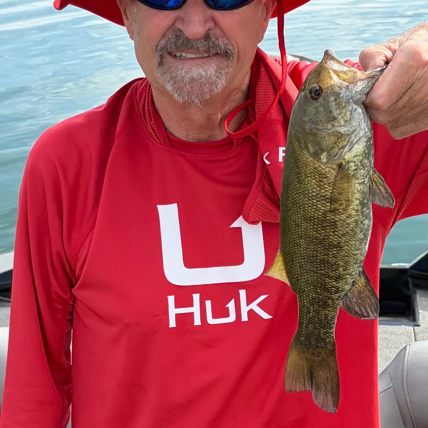 Smallmouth bass caught on Fishbrain