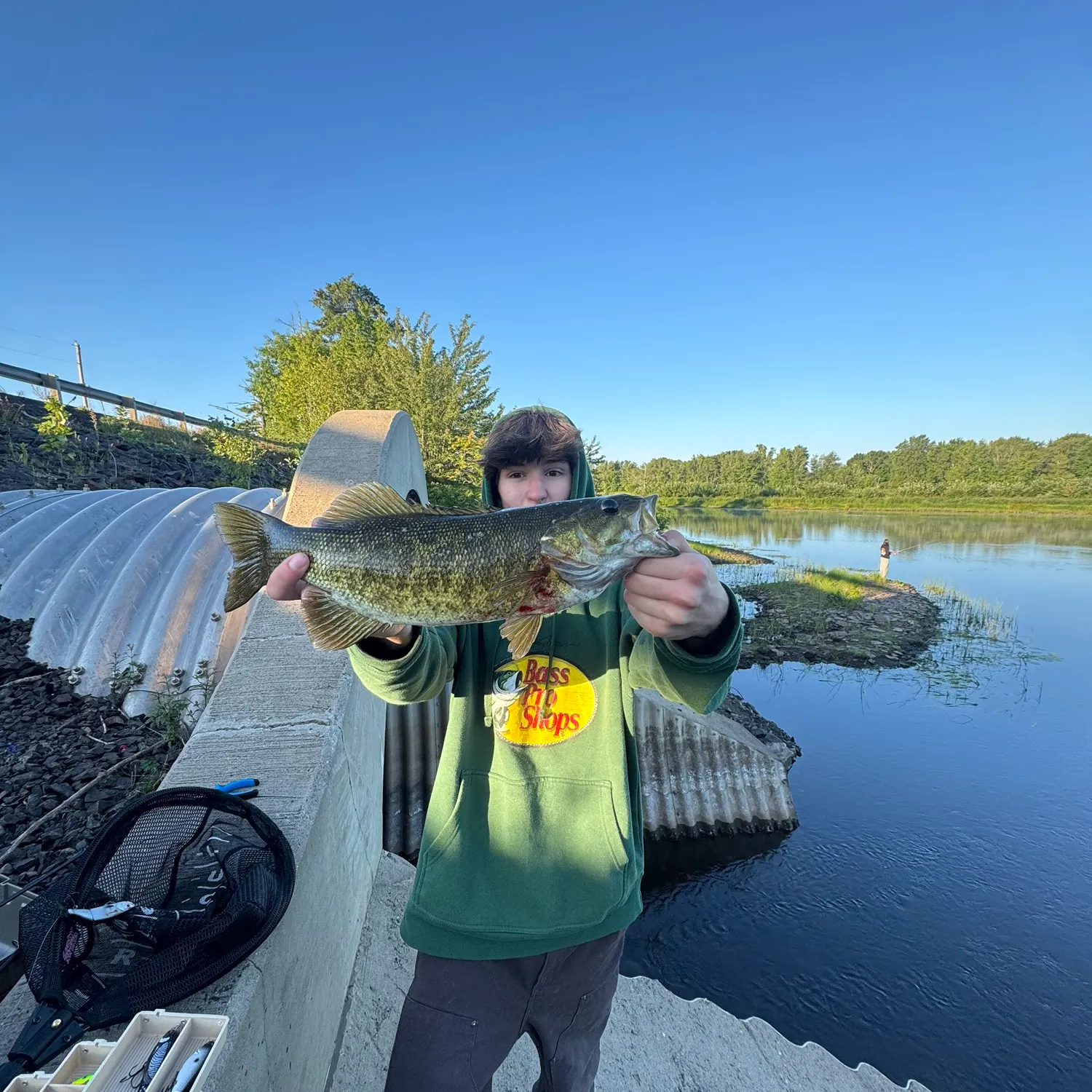 Smallmouth bass caught on Fishbrain