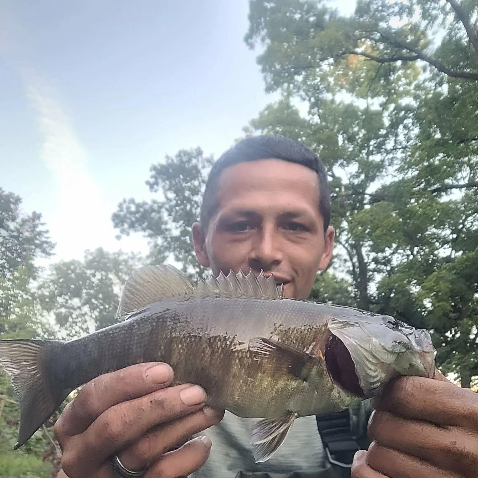 Smallmouth bass caught on Fishbrain