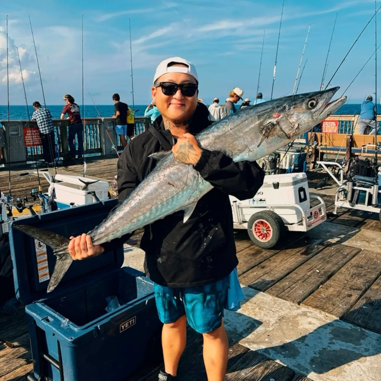 recently logged catches