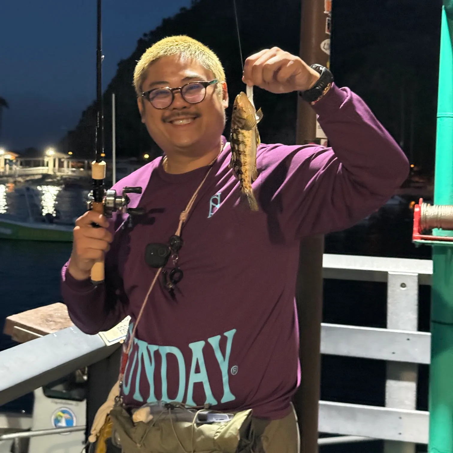 recently logged catches