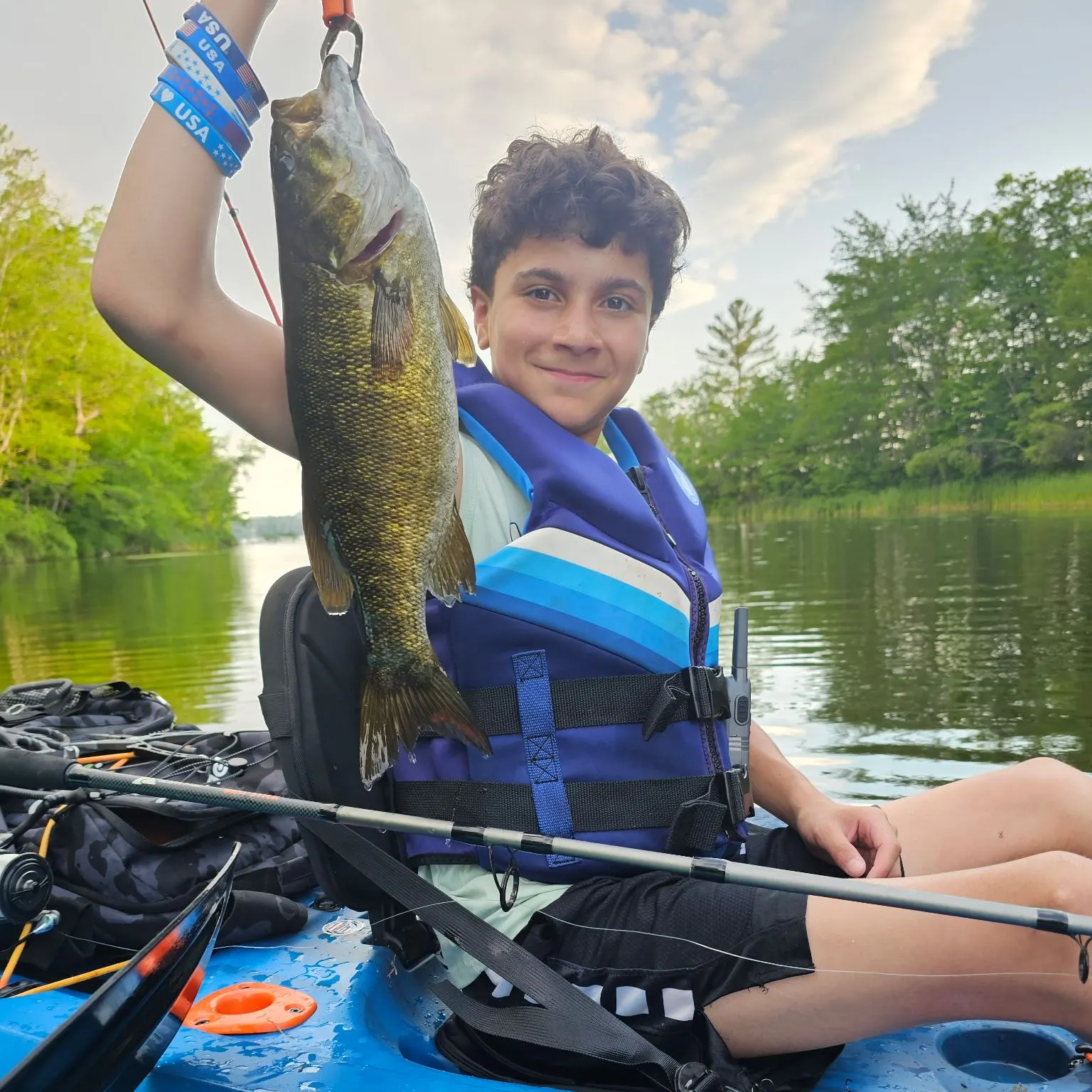 Smallmouth bass caught on Fishbrain