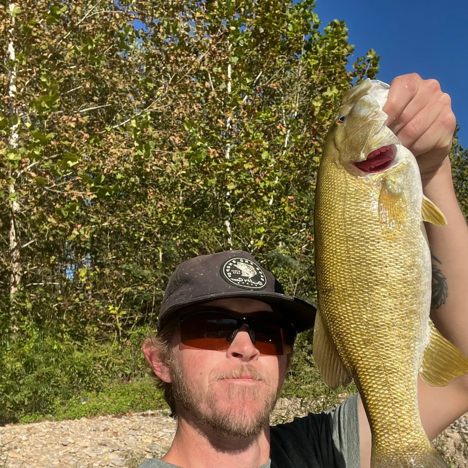 Smallmouth bass caught on Fishbrain
