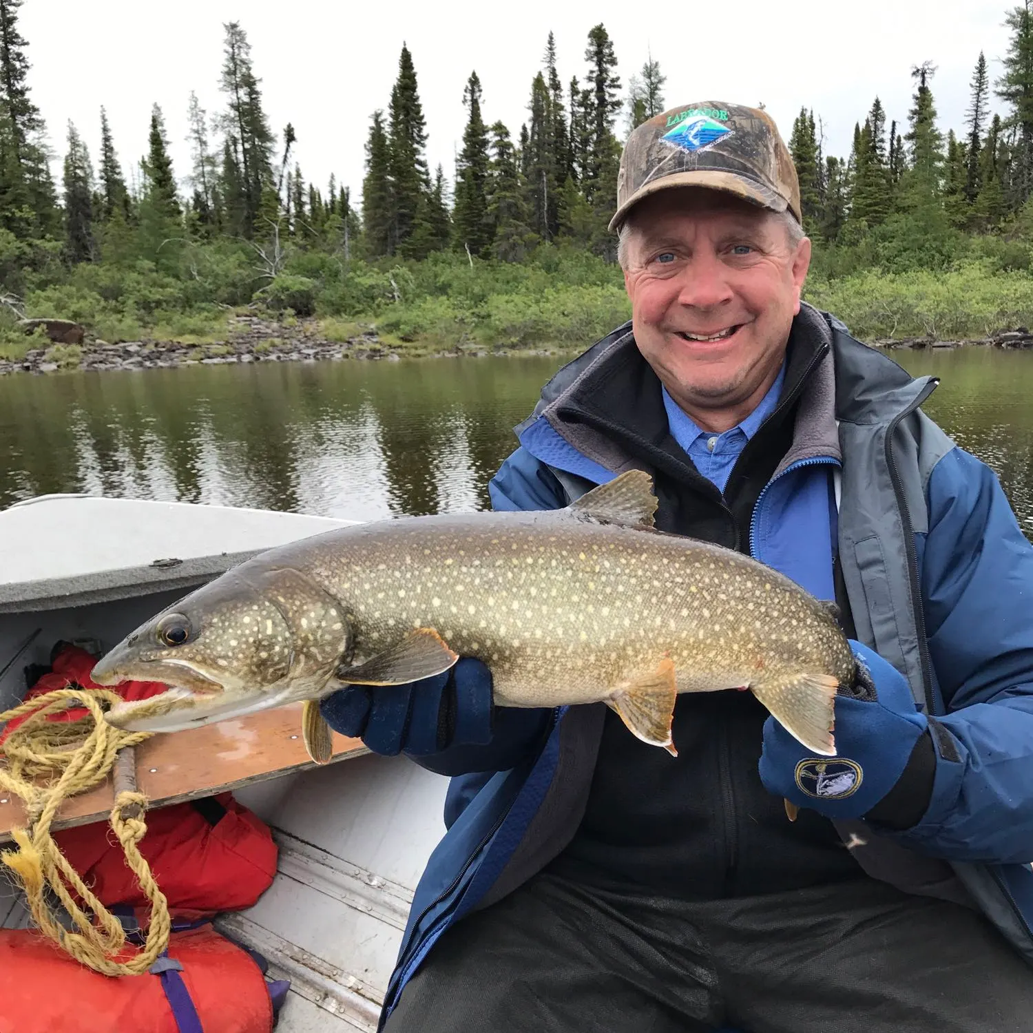 Lake char caught on Fishbrain