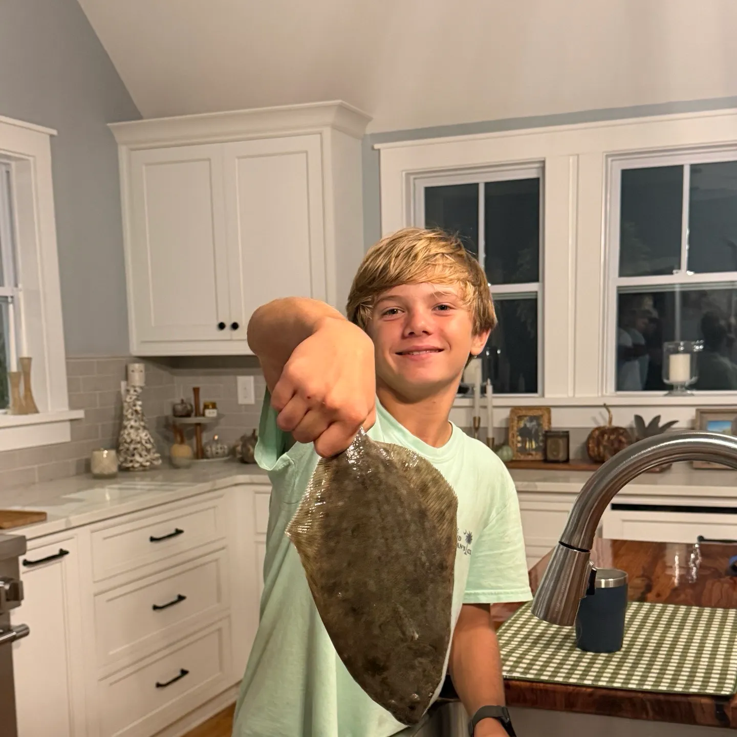 Summer flounder caught on Fishbrain