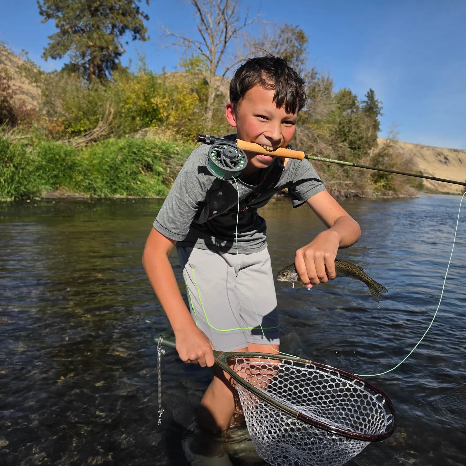 Rainbow trout caught on Fishbrain