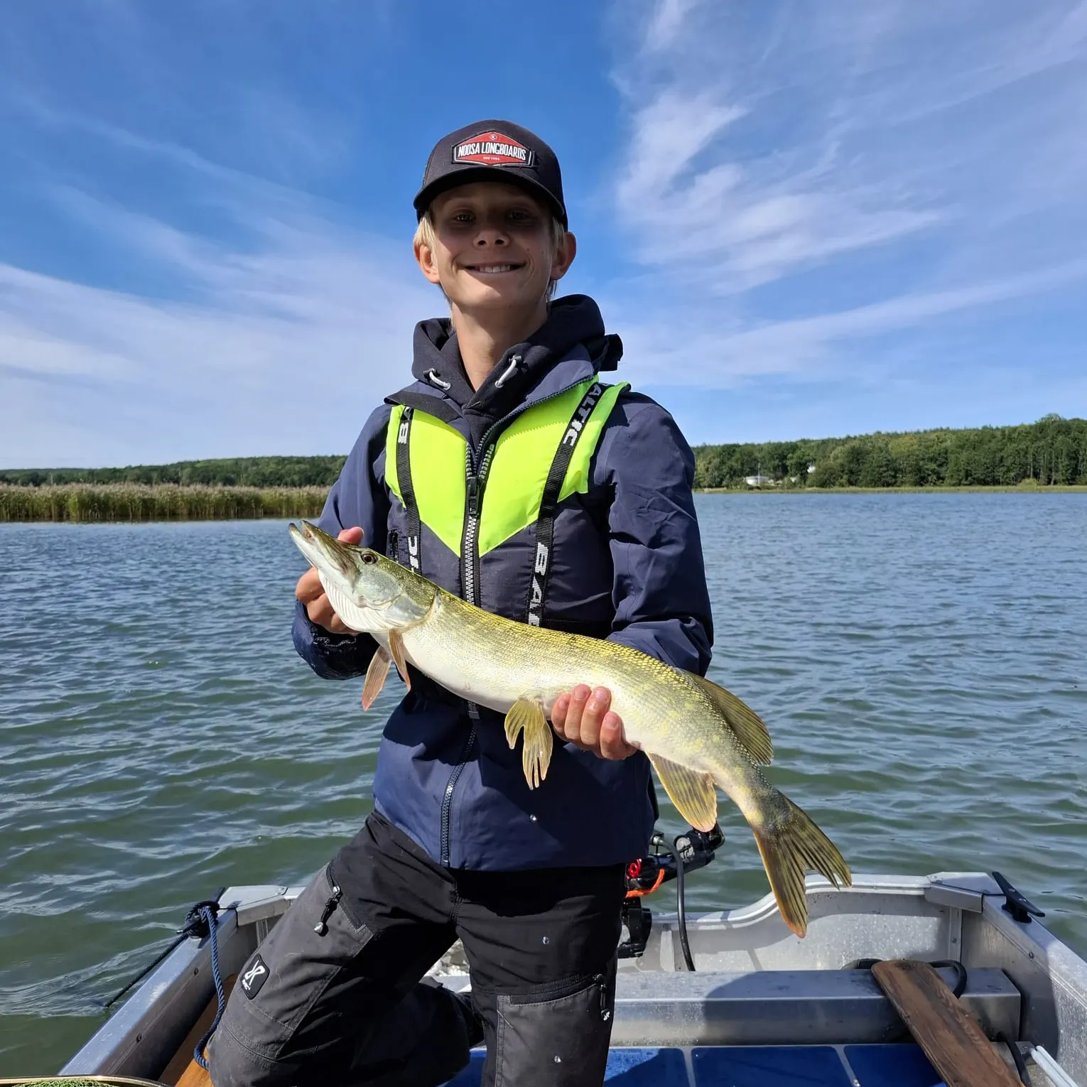 Northern pike caught on Fishbrain