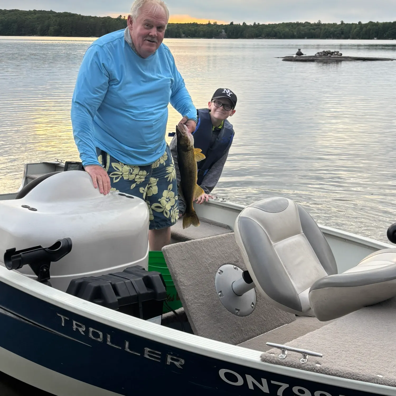 Walleye caught on Fishbrain