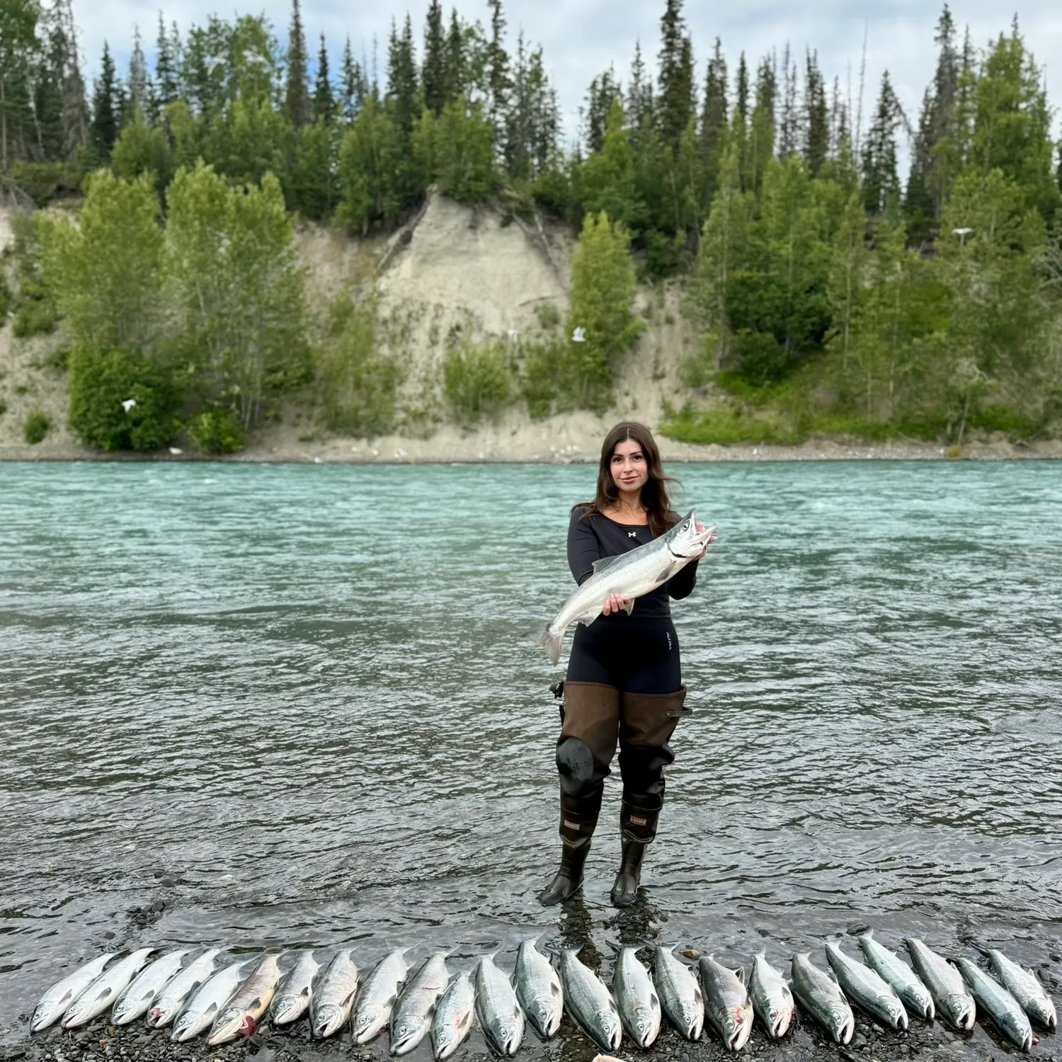 The most recent Sockeye salmon catches on Fishbrain