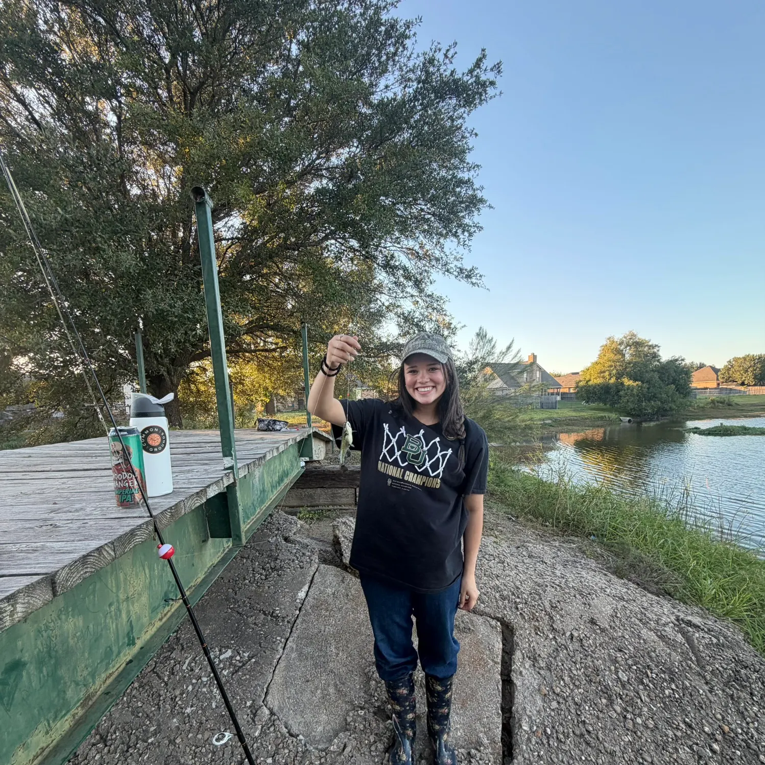 Channel catfish caught on Fishbrain