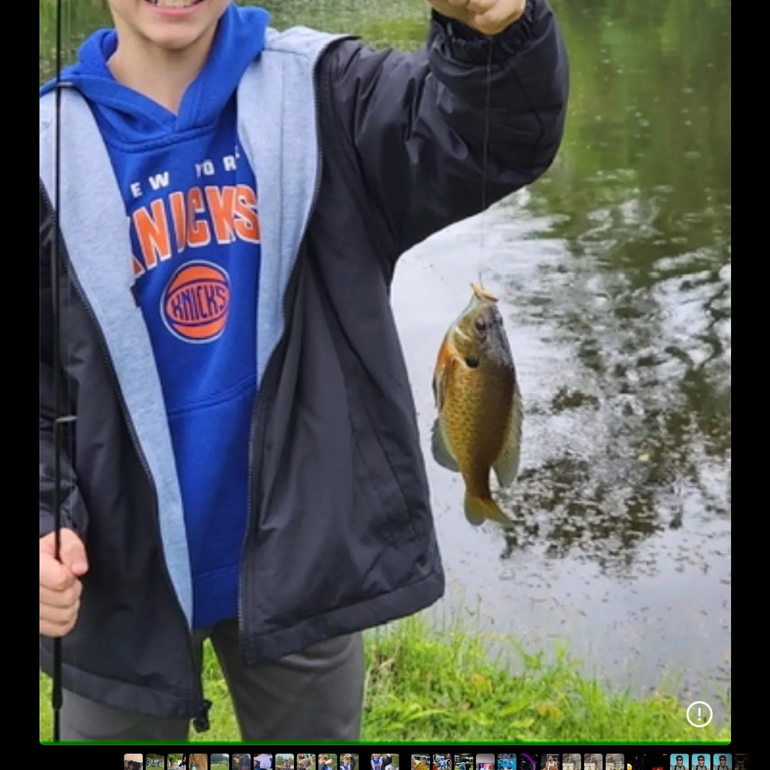 recently logged catches