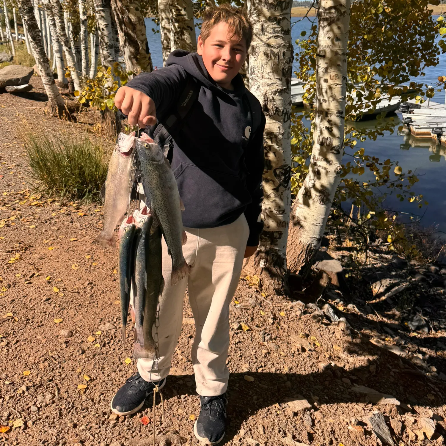 Rainbow trout caught on Fishbrain