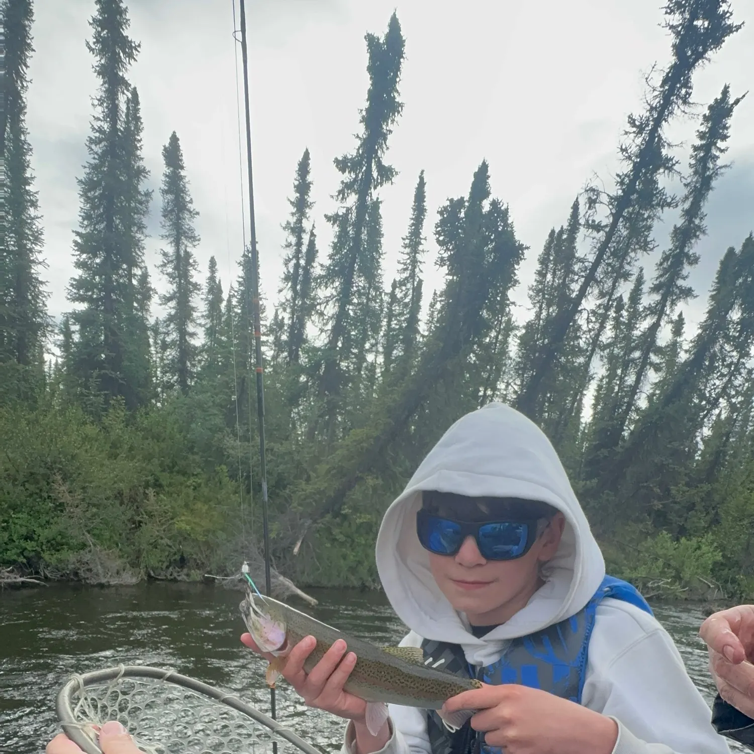 Rainbow trout caught on Fishbrain
