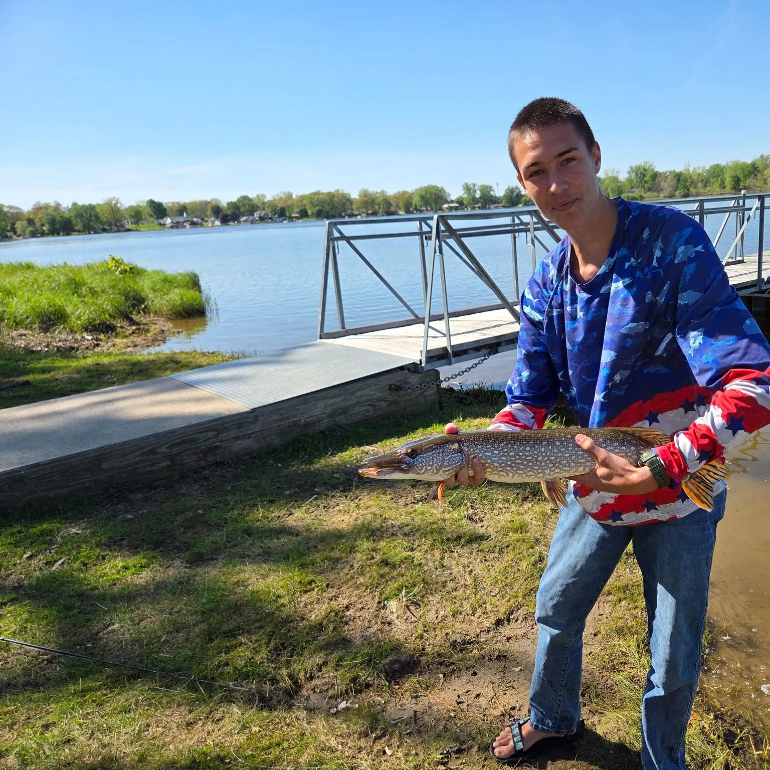 The most recent Northern pike catches on Fishbrain