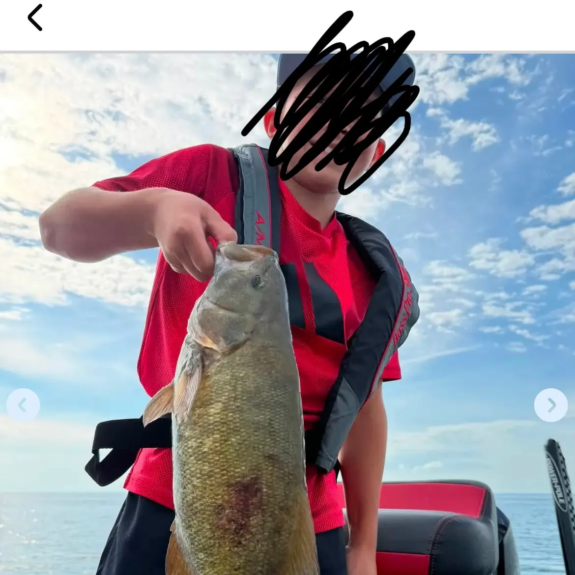 recently logged catches