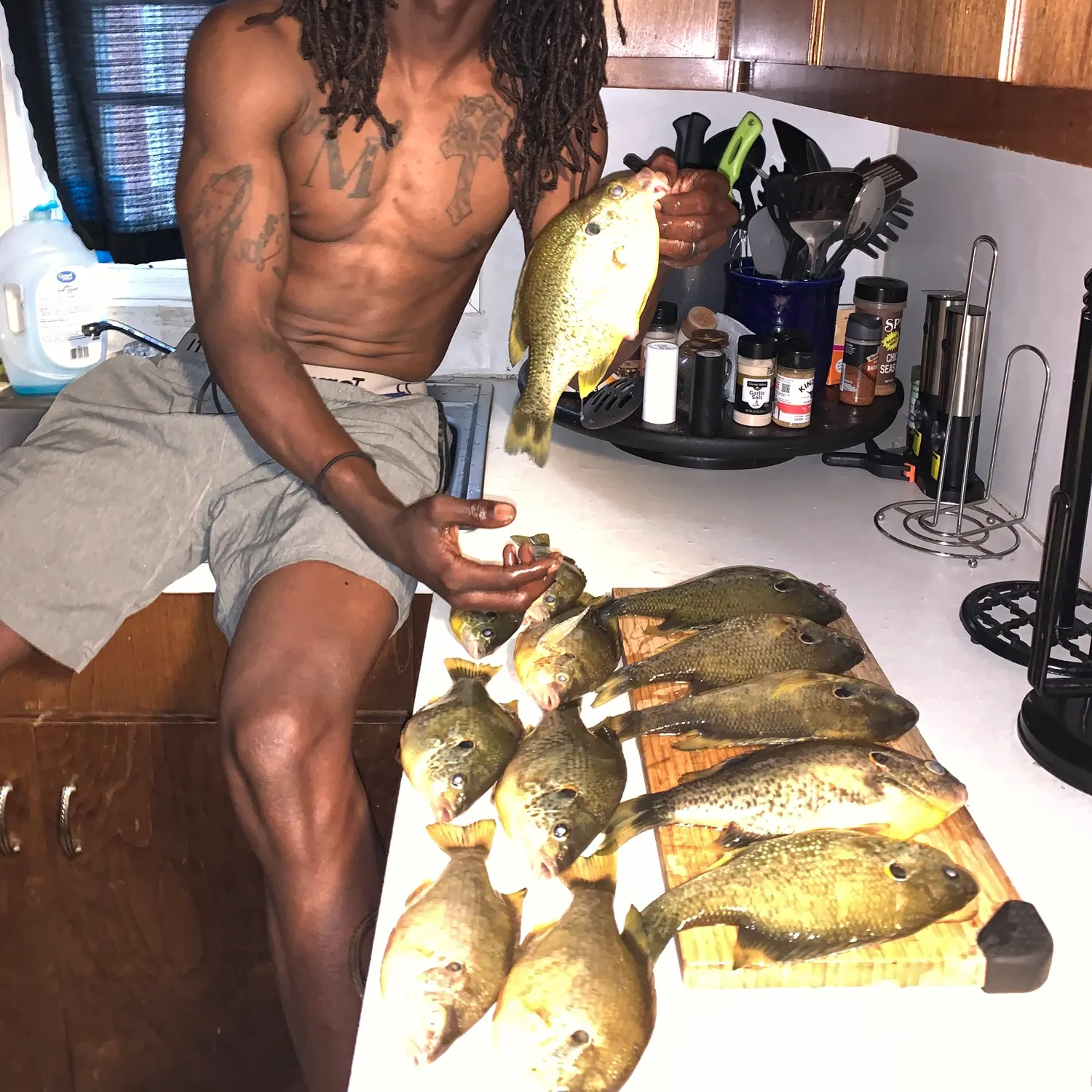 recently logged catches