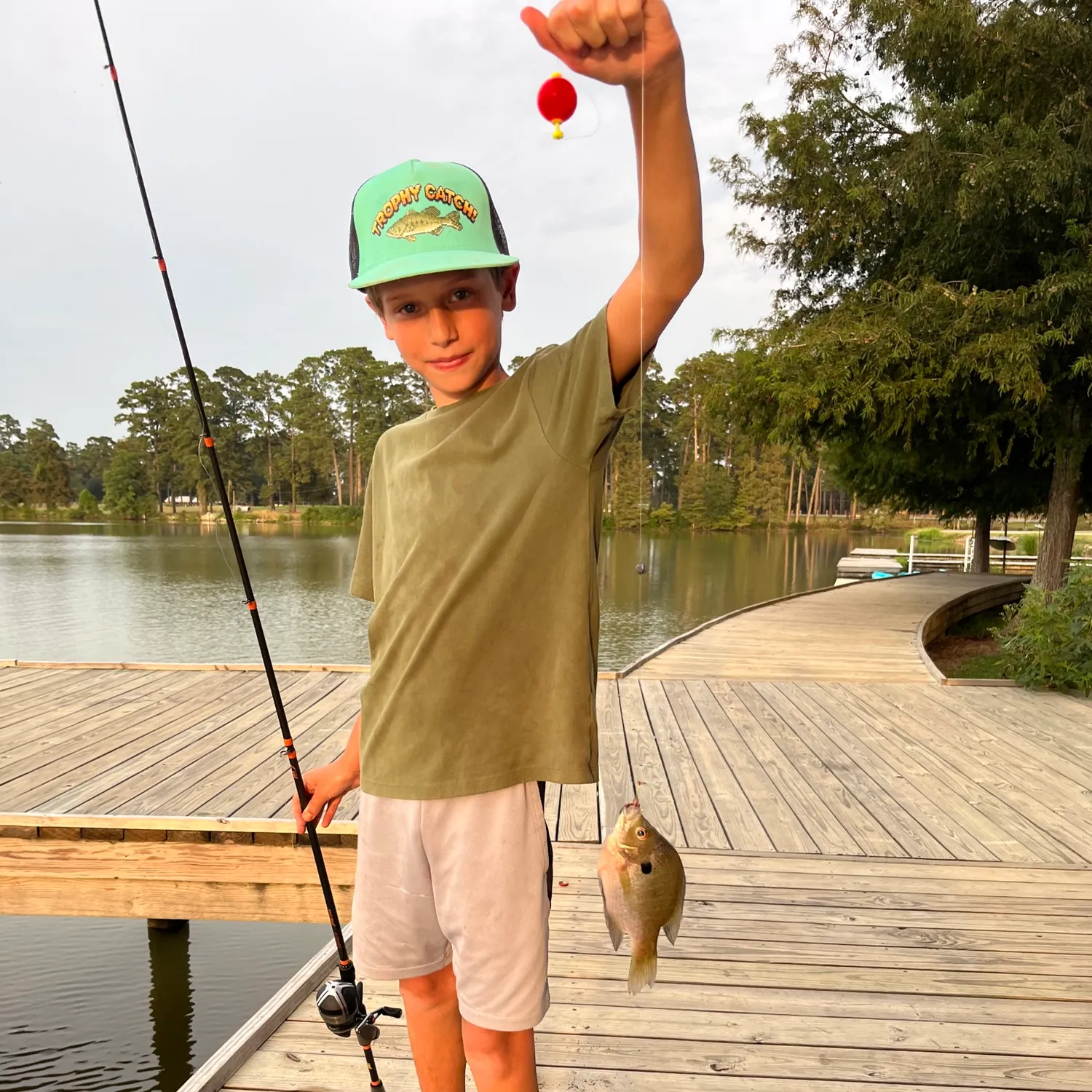Bluegill caught on Fishbrain