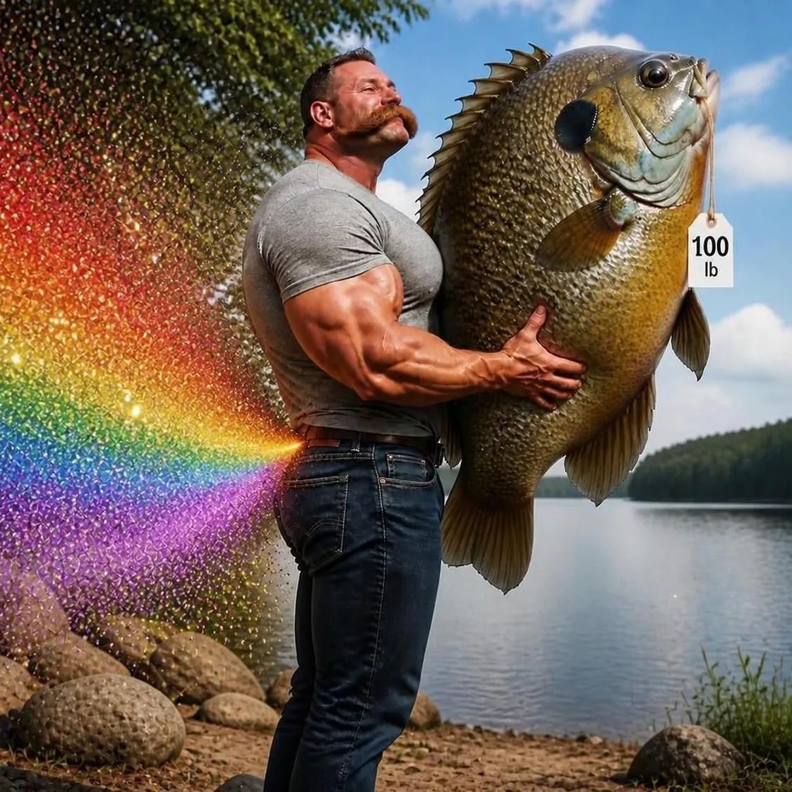 Bluegill caught on Fishbrain
