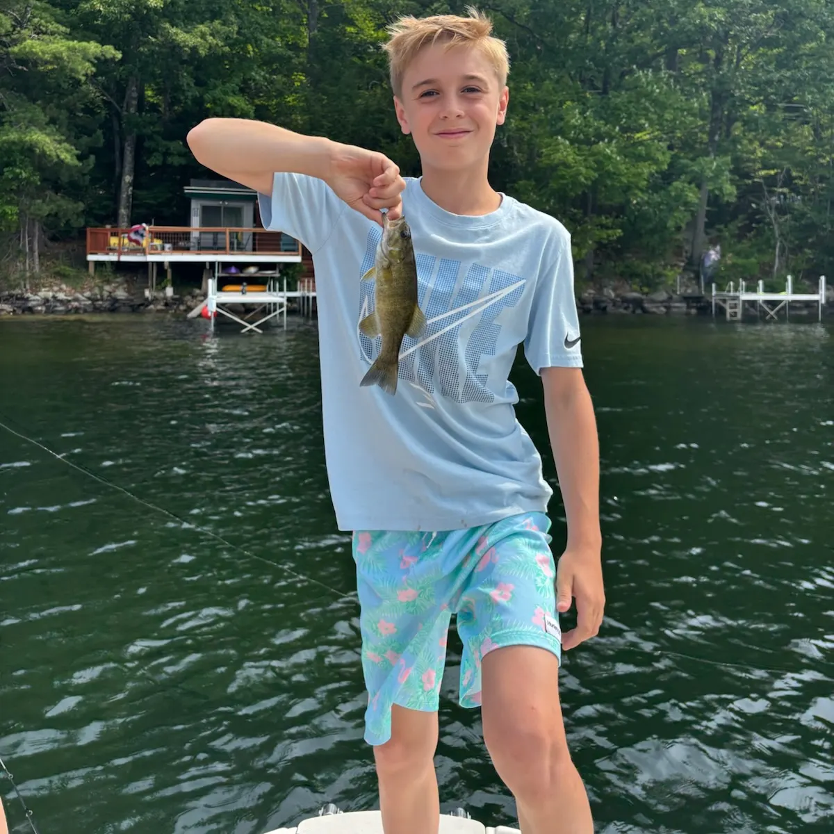 recently logged catches