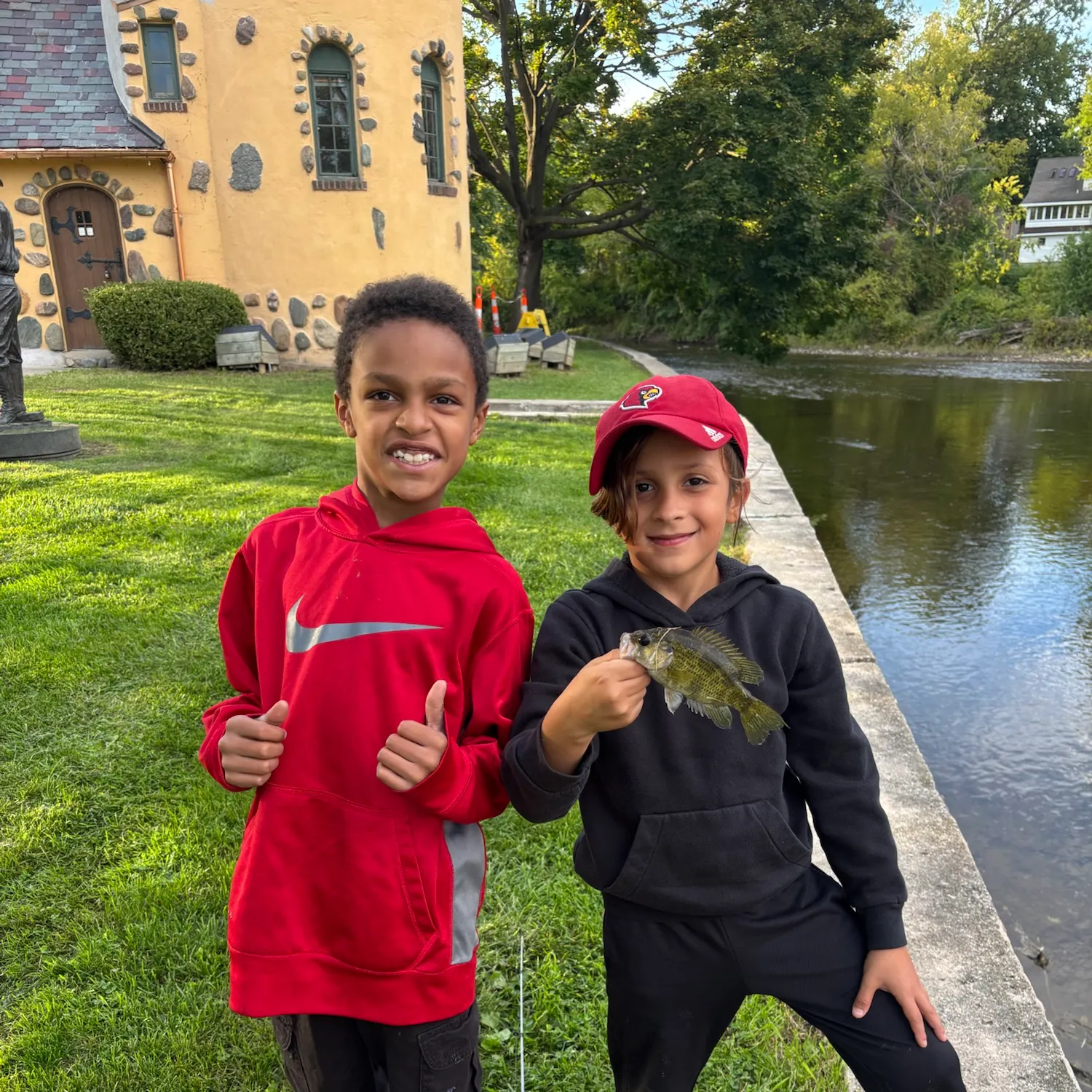 Rock bass caught on Fishbrain