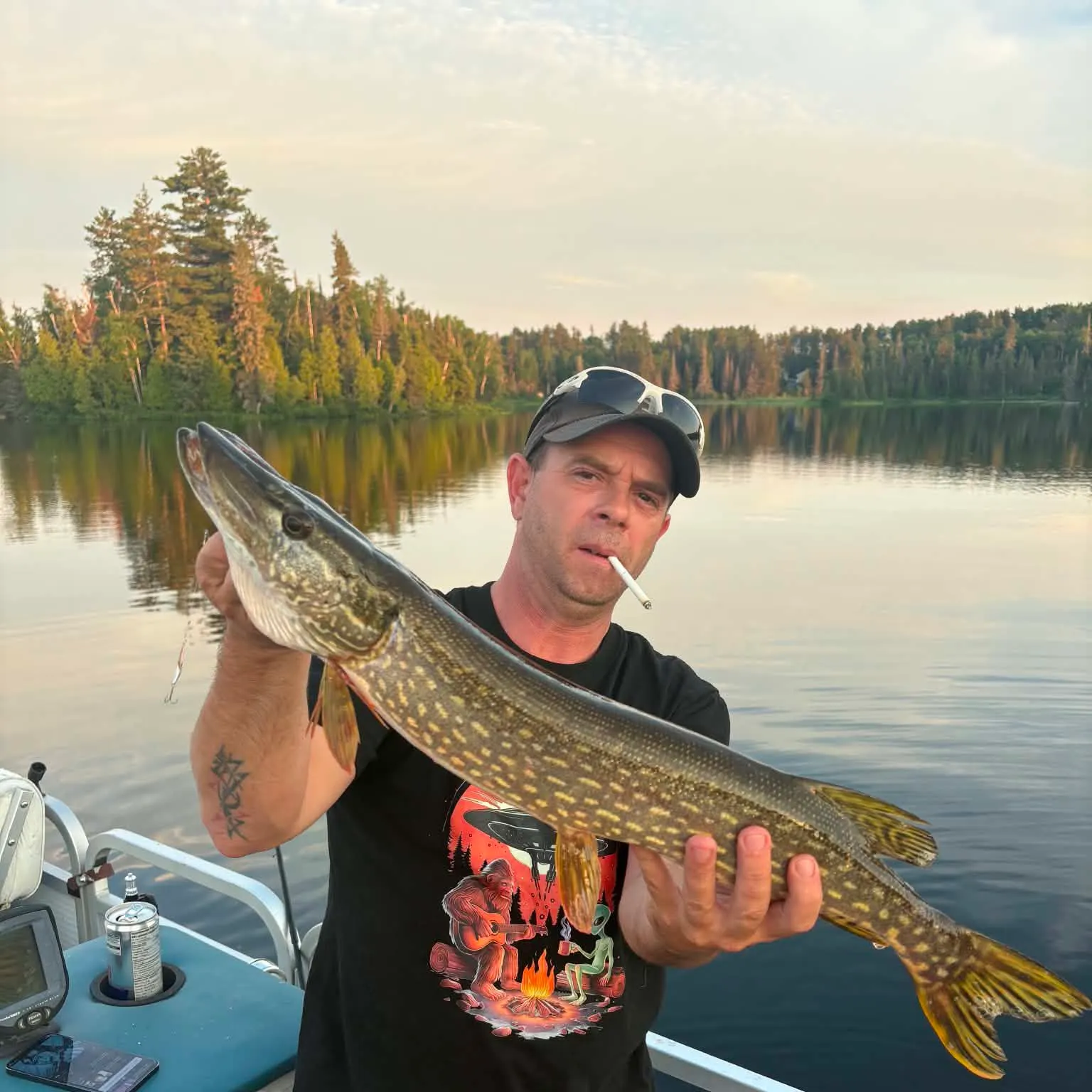 recently logged catches