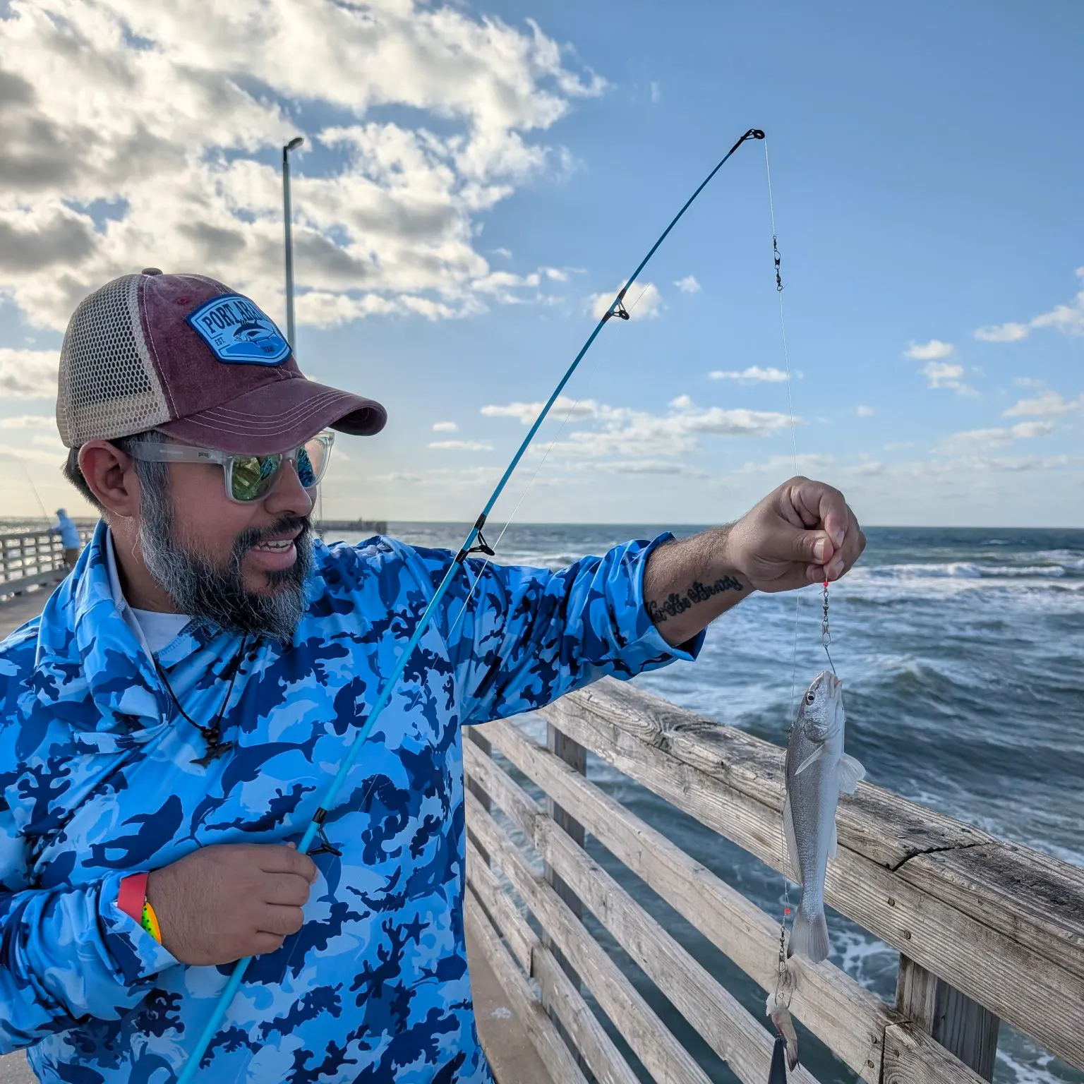 Gulf kingcroaker caught on Fishbrain