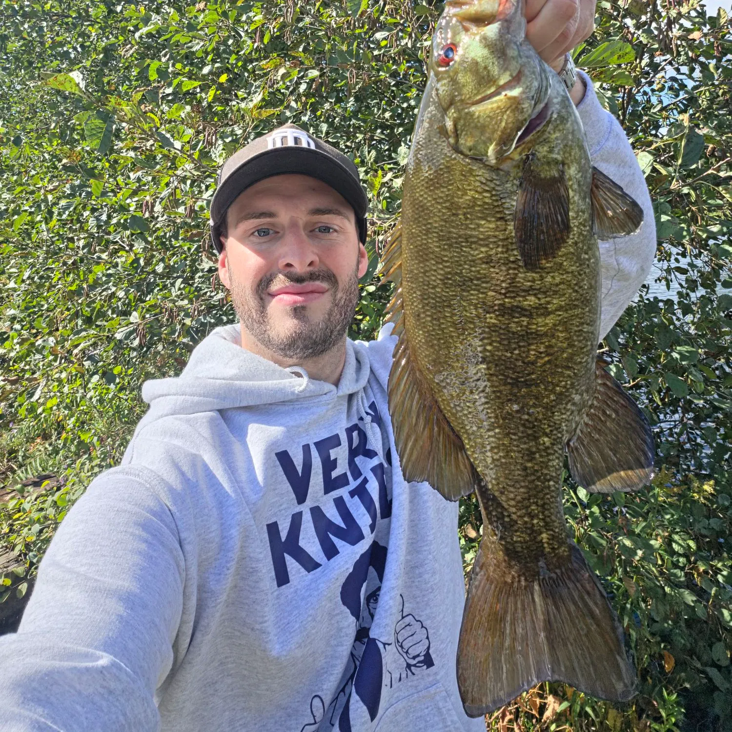 Smallmouth bass caught on Fishbrain