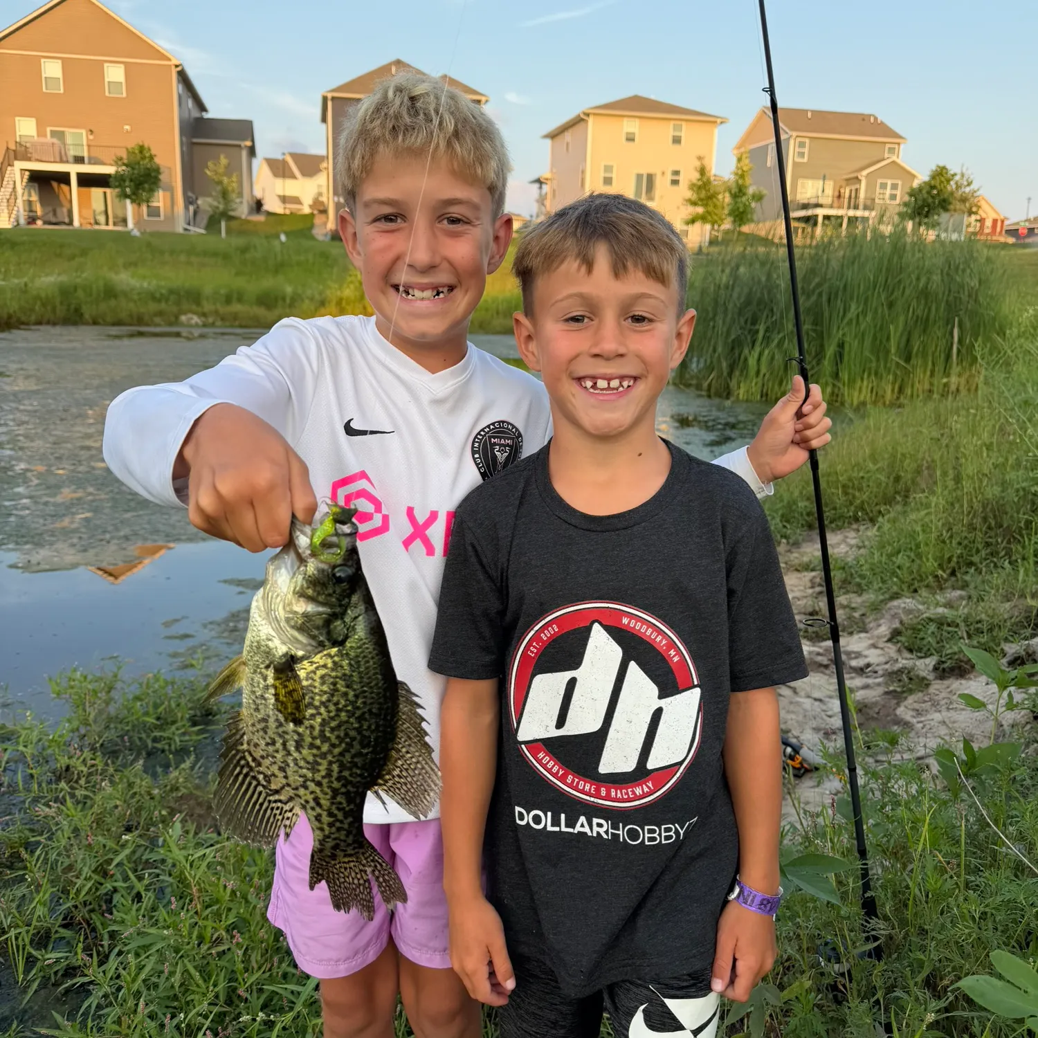 Black crappie caught on Fishbrain