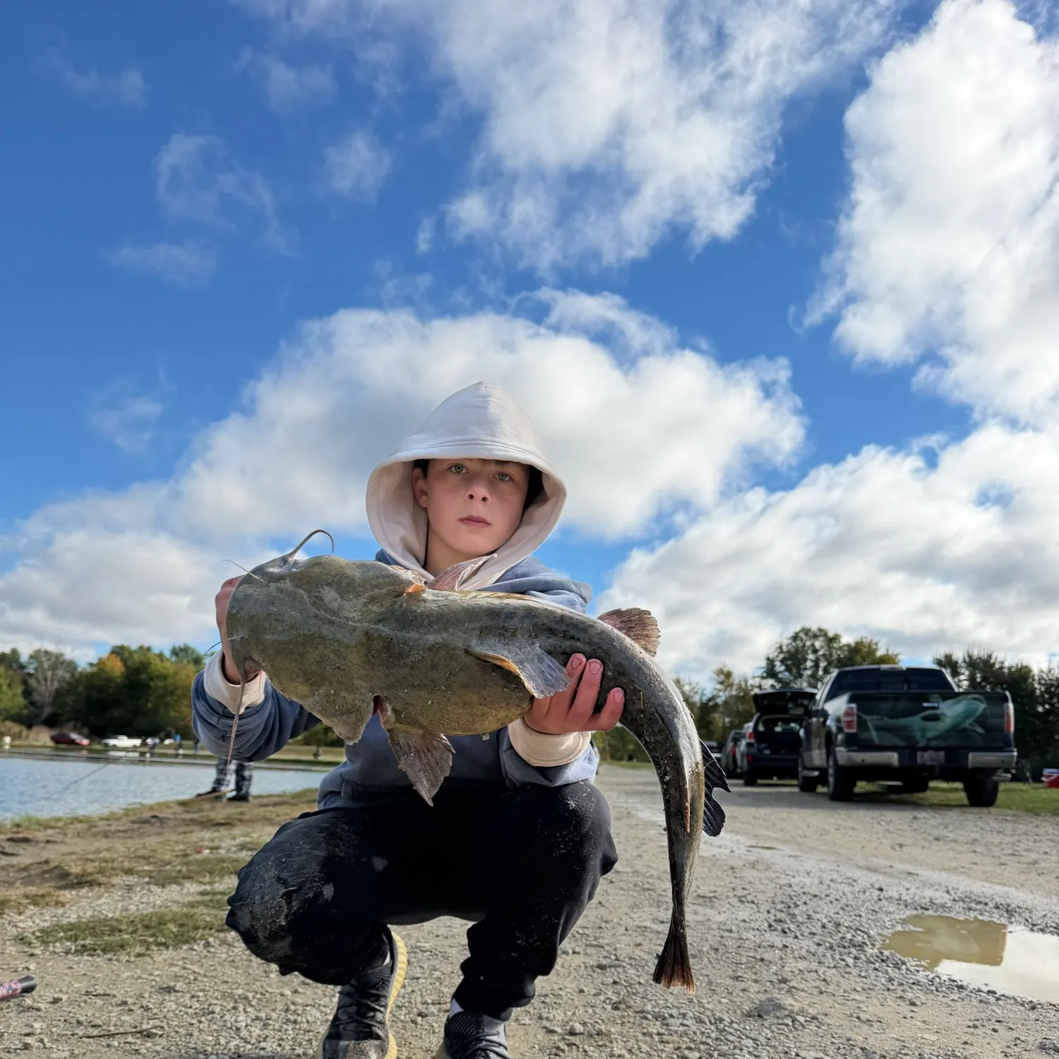 Flathead catfish caught on Fishbrain