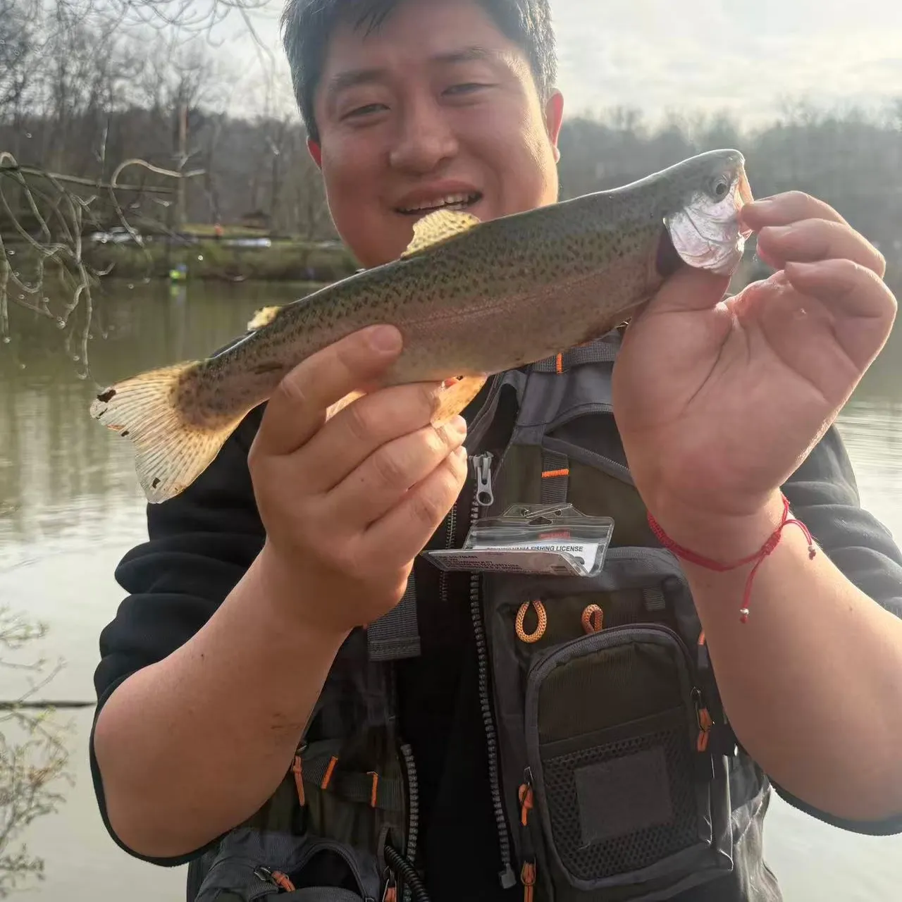 Rainbow trout caught on Fishbrain