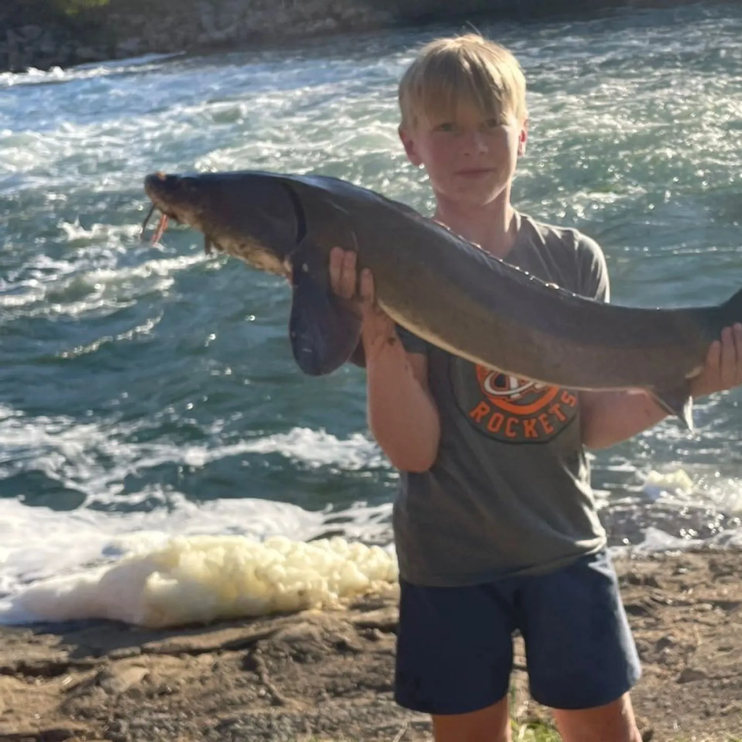 Lake sturgeon caught on Fishbrain