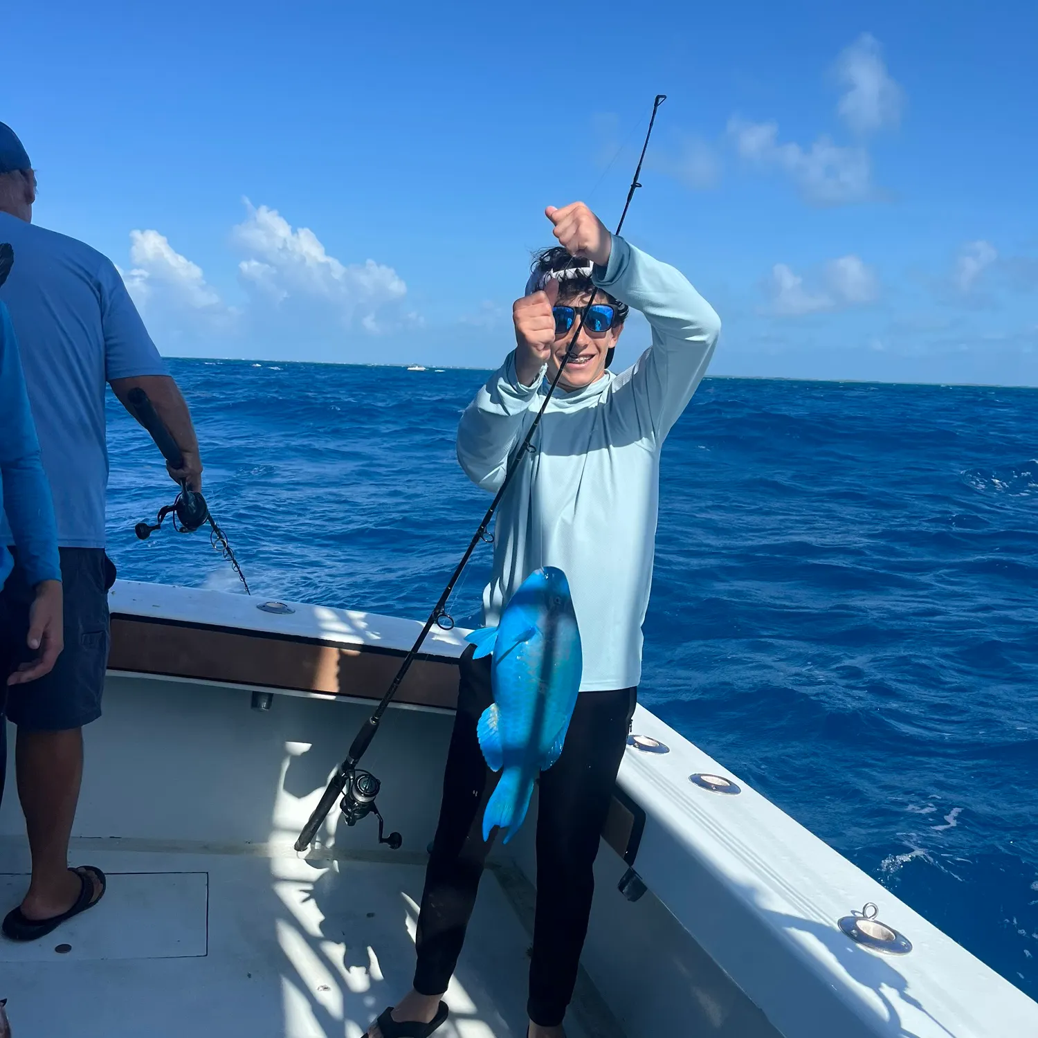 The most recent Blue parrotfish catches on Fishbrain