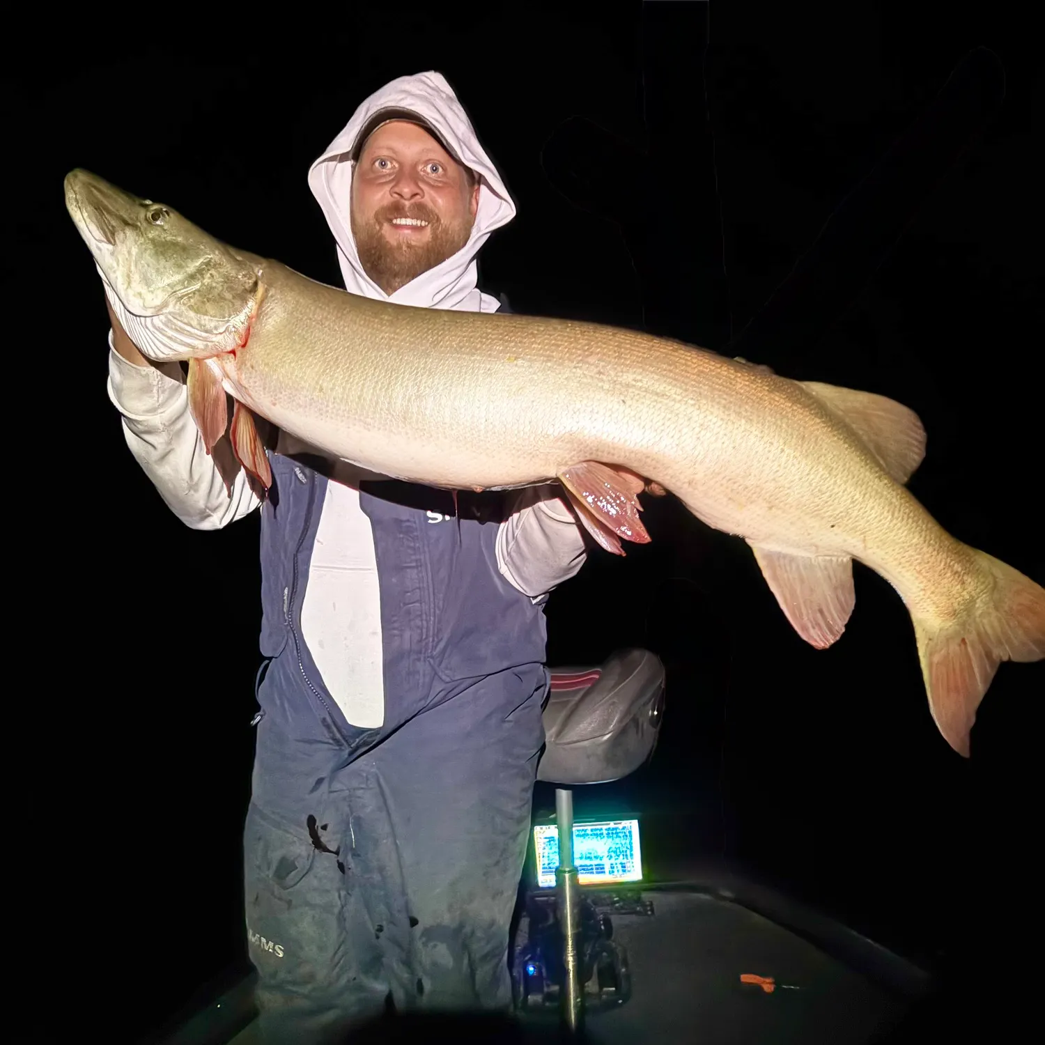 Muskie caught on Fishbrain