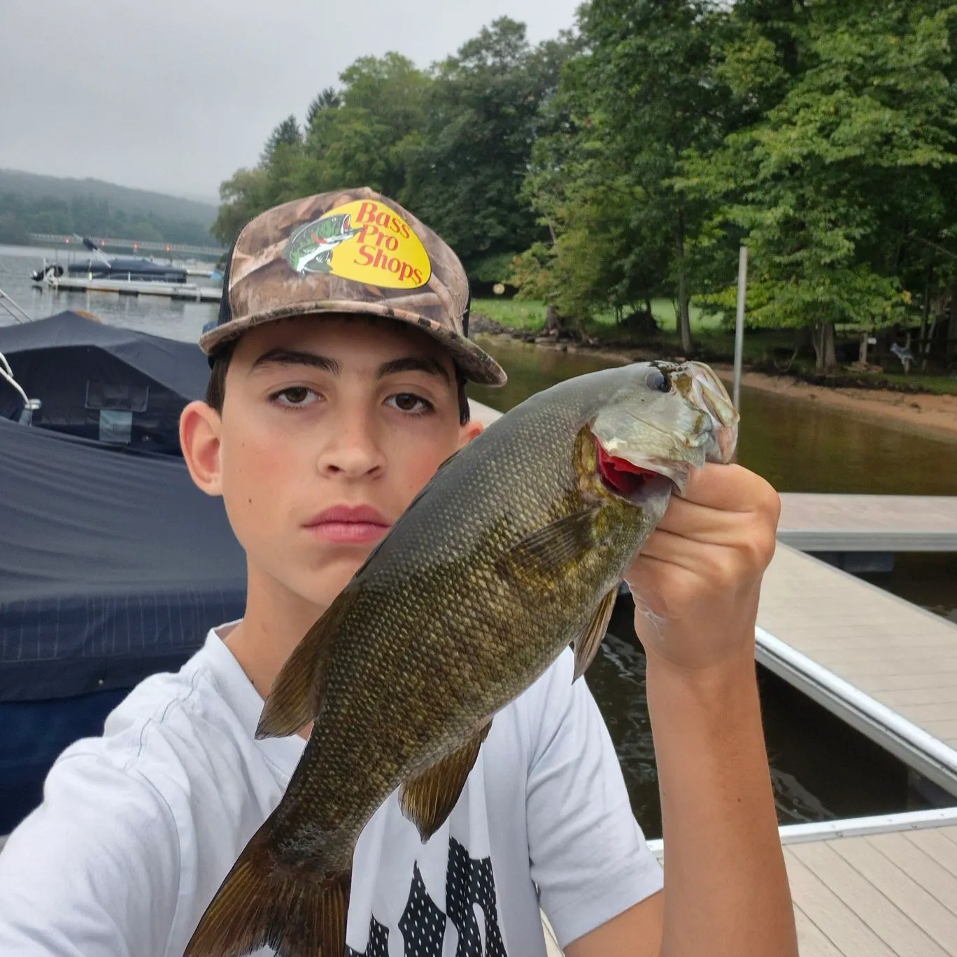 Smallmouth bass caught on Fishbrain