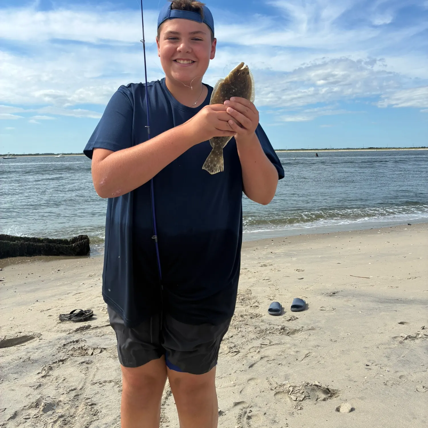 Summer flounder caught on Fishbrain